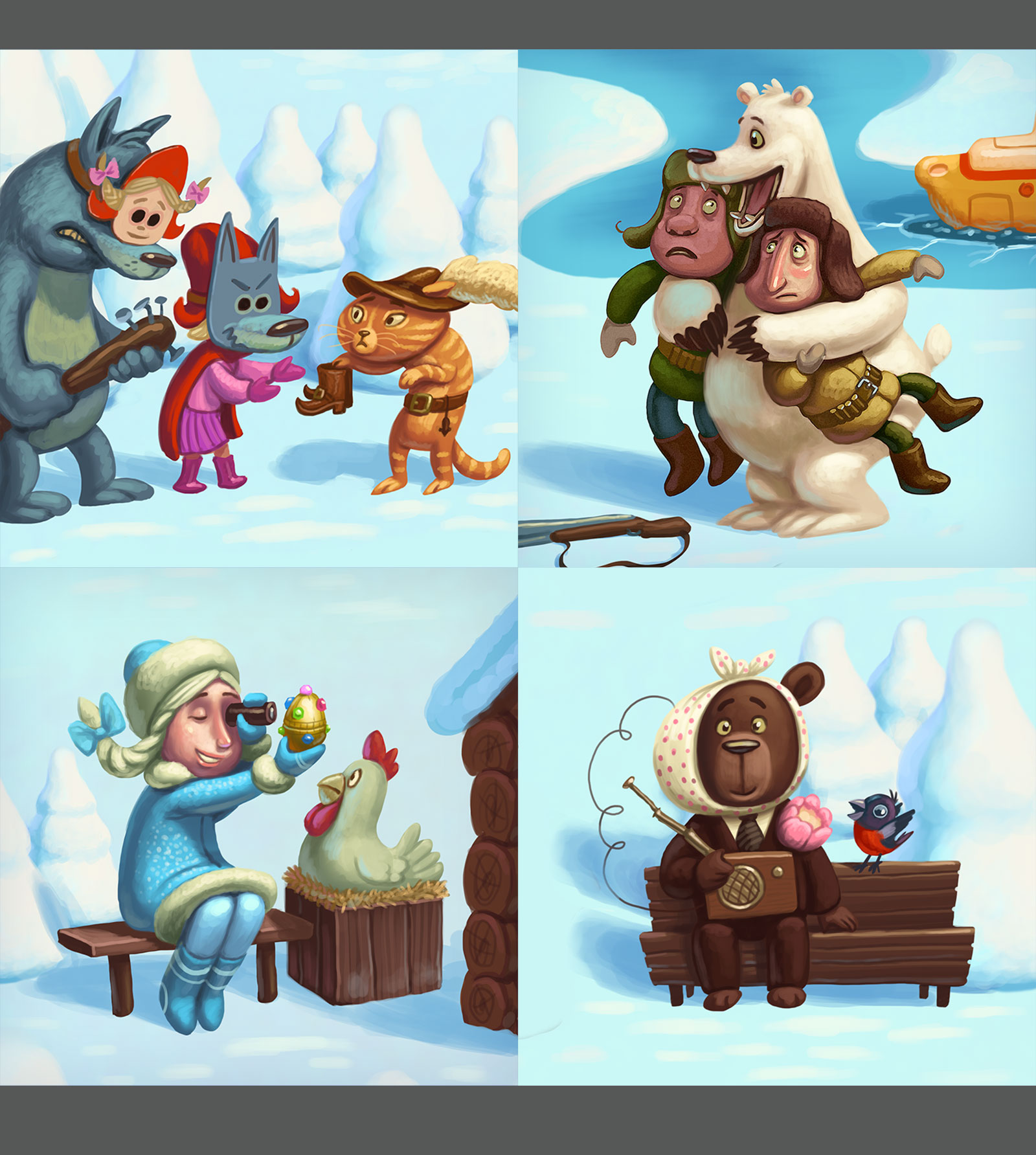 Календарь+настольная игра — Изображение №3 — Иллюстрация, Графика на Dprofile