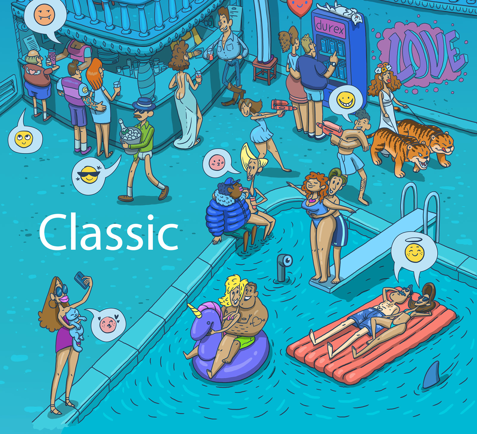 Иллюстрации для Durex — Изображение №8 — Иллюстрация, Маркетинг на Dprofile