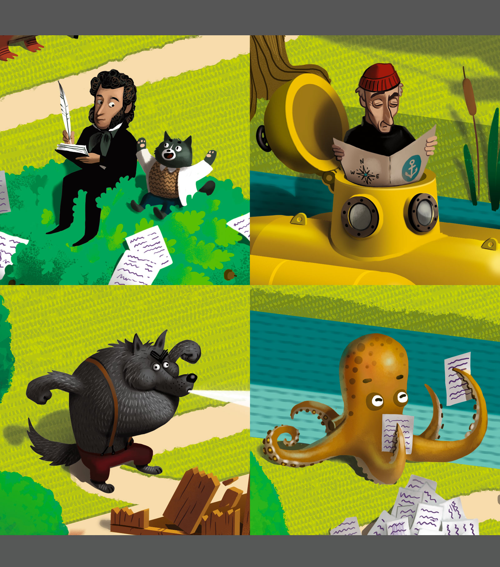 Календарь+настольная игра — Изображение №13 — Иллюстрация, Графика на Dprofile