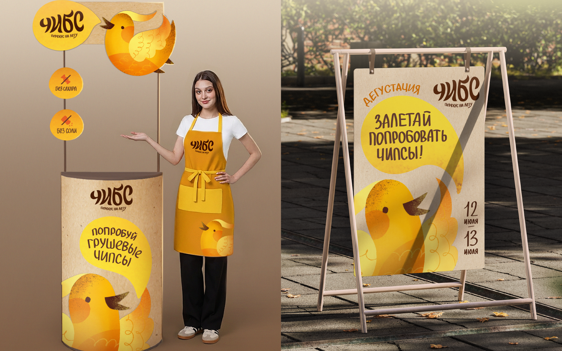 ЧИБС: натуральные чипсы — Изображение №7 — Брендинг на Dprofile