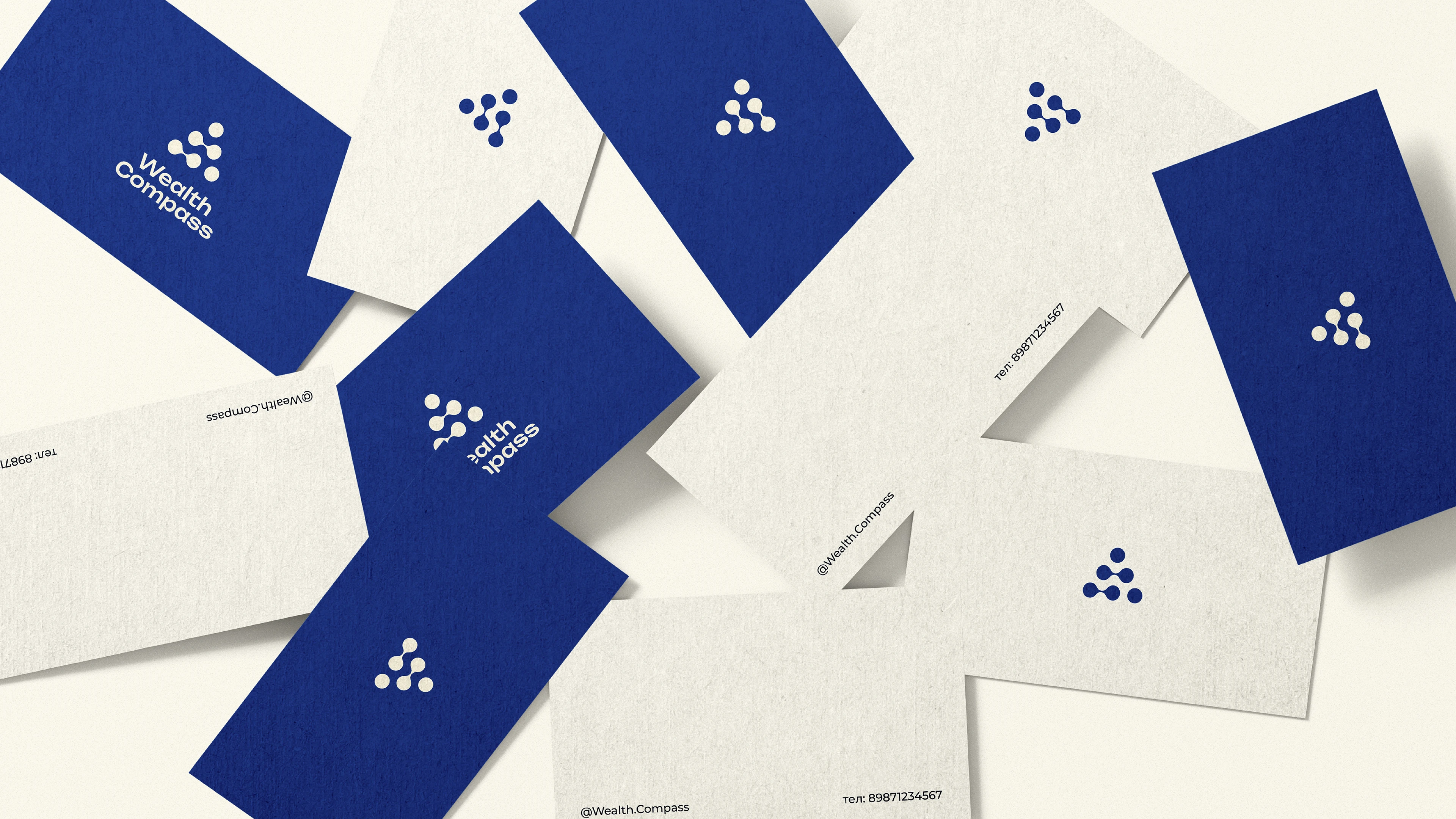 Logotype for Wealth Compass / Логотип для онлайн-школы — Изображение №8 — Брендинг на Dprofile