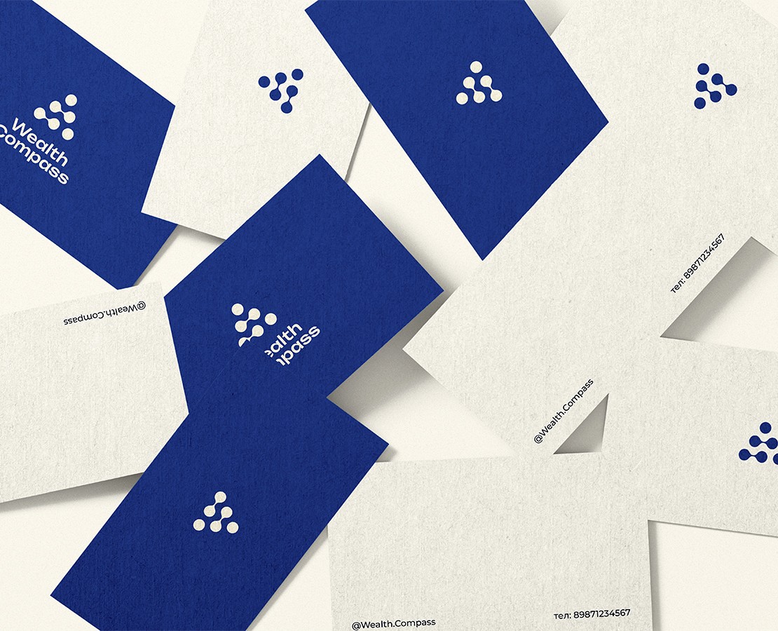 Logotype for Wealth Compass / Логотип для онлайн-школы на Dprofile
