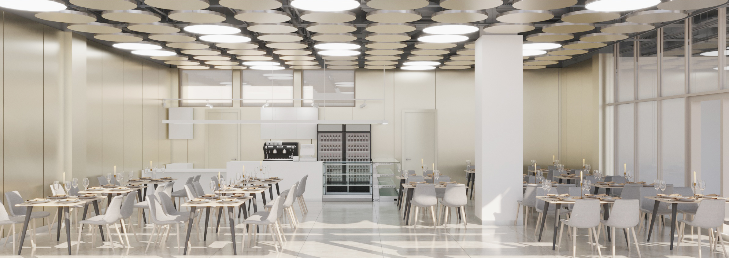 / 2024 / Конференц-зал, Магазин, Ресторан — Изображение №6 — 3D на Dprofile