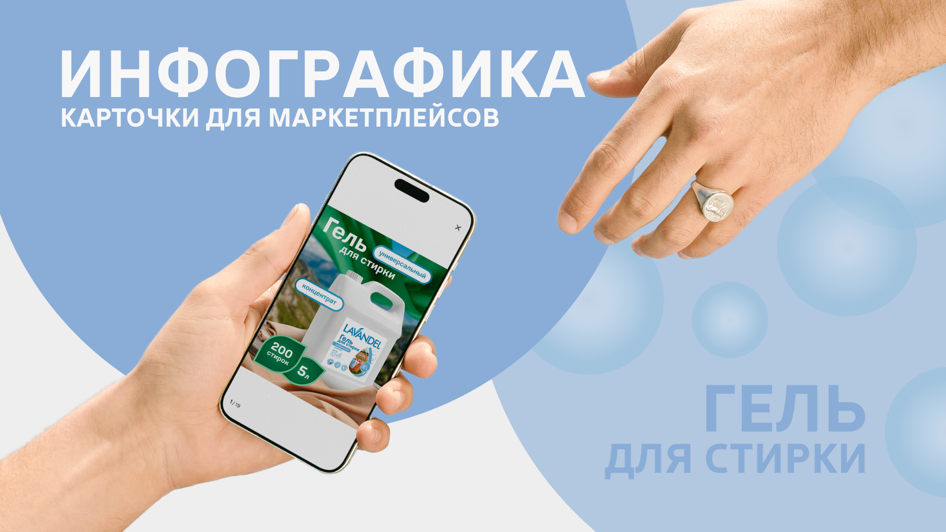 Инфографика: карточки для маркетплейсов — Изображение №1 — Графика на Dprofile