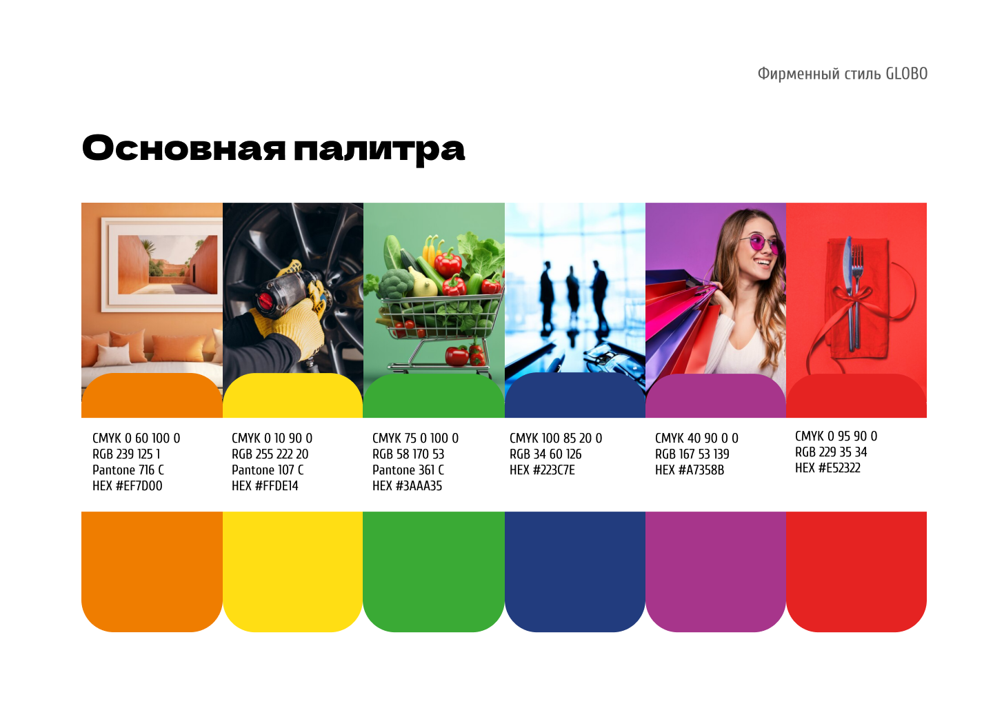 Гайдлайн для ТЦ GLOBO Минск, Беларусь — Изображение №16 — Брендинг на Dprofile