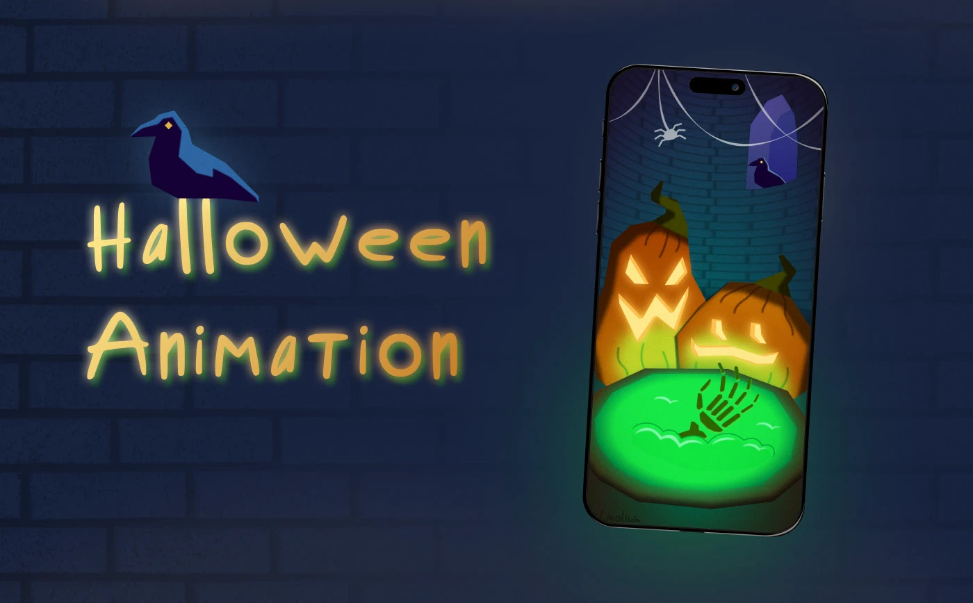 Halloween Animation — Изображение №1 — Иллюстрация, Анимация на Dprofile