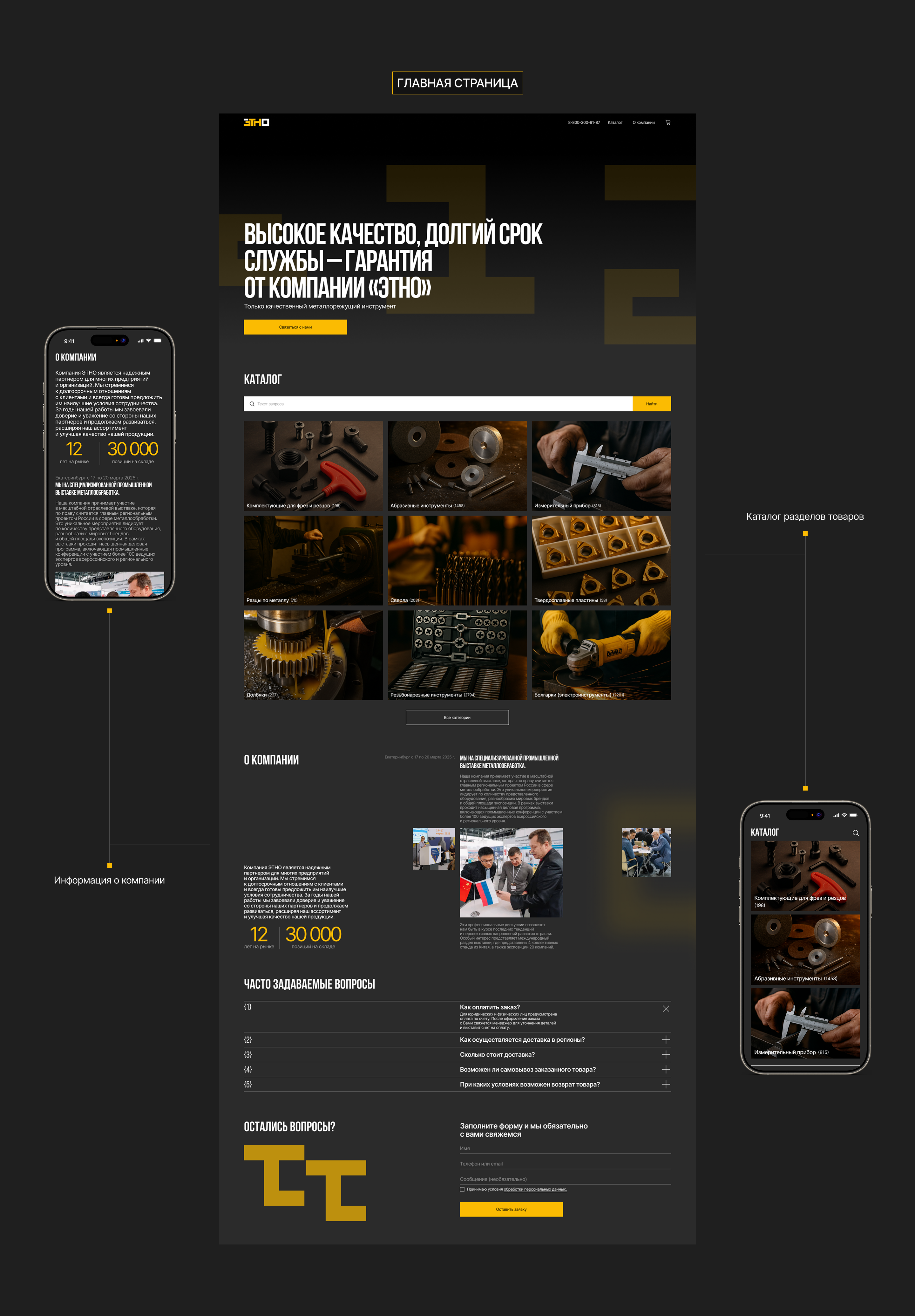 ЭТНО | Интернет-магазин | Дизайн сайта — Изображение №3 — Интерфейсы на Dprofile