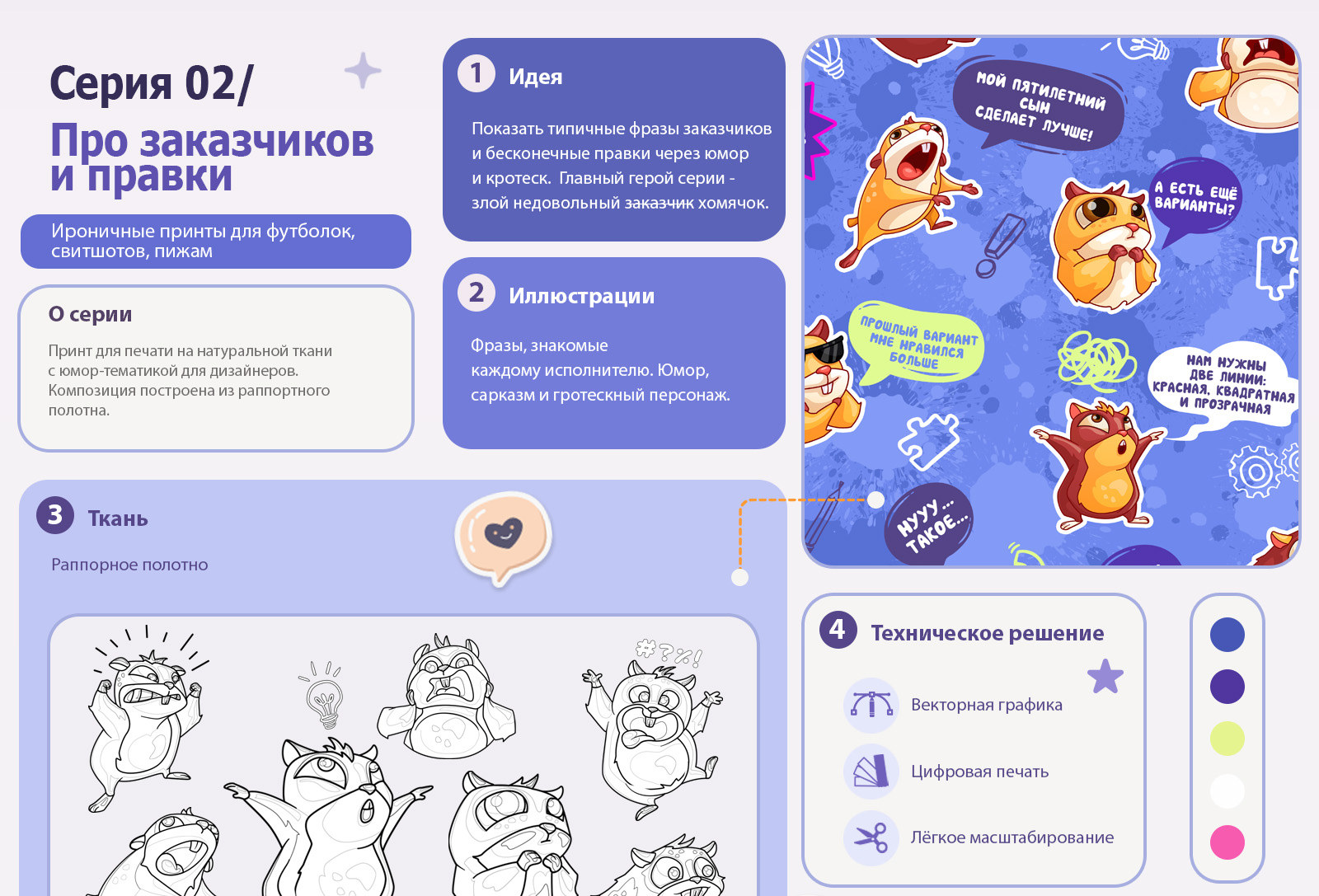 Визуальная система для коллекции домашней одежды — Изображение №5 — Брендинг, Иллюстрация на Dprofile
