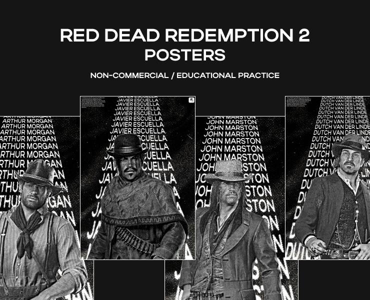 Red Dead Redemption 2 | Постеры — Графика на Dprofile