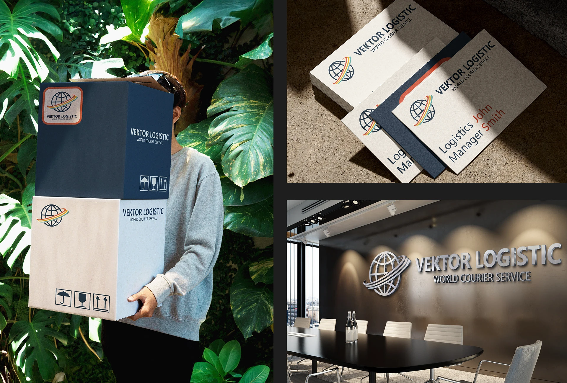 Vektor Logistic | Brand Identity Concept — Изображение №11 — Брендинг на Dprofile