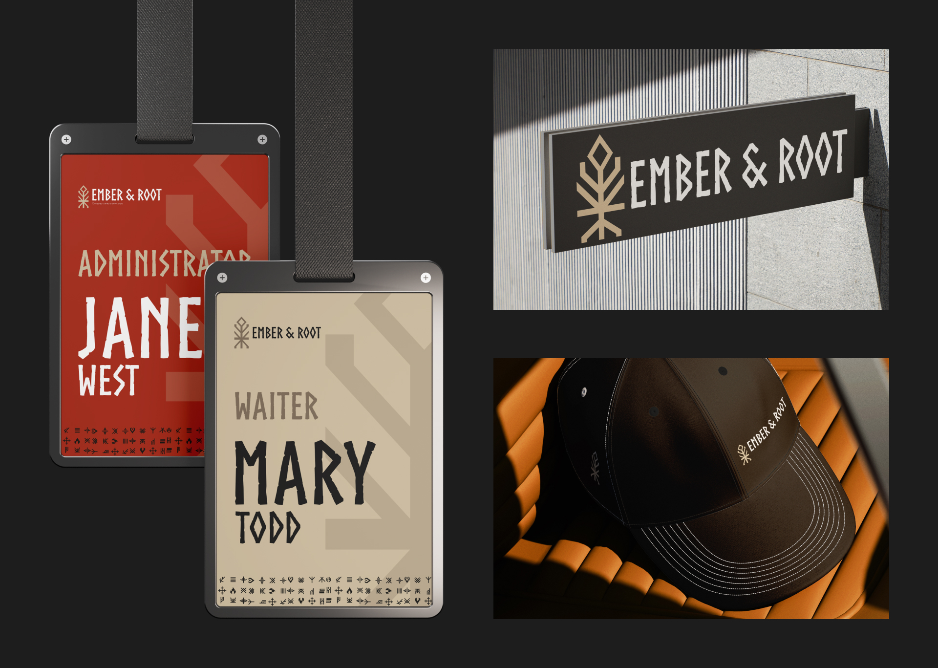 Ember & Root | Brand Identity Concept — Изображение №11 — Брендинг на Dprofile