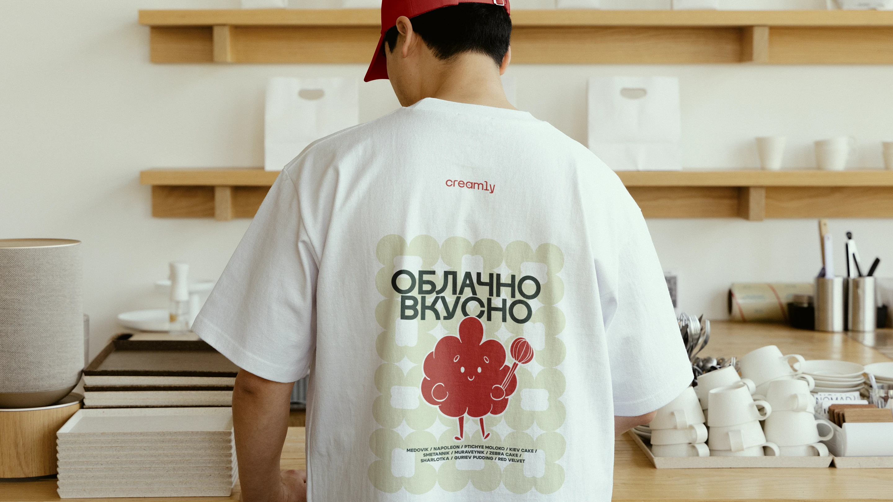 CREAMLY | АЙДЕНТИКА КОНДИТЕРСКОЙ — Изображение №1 — Брендинг, Графика на Dprofile