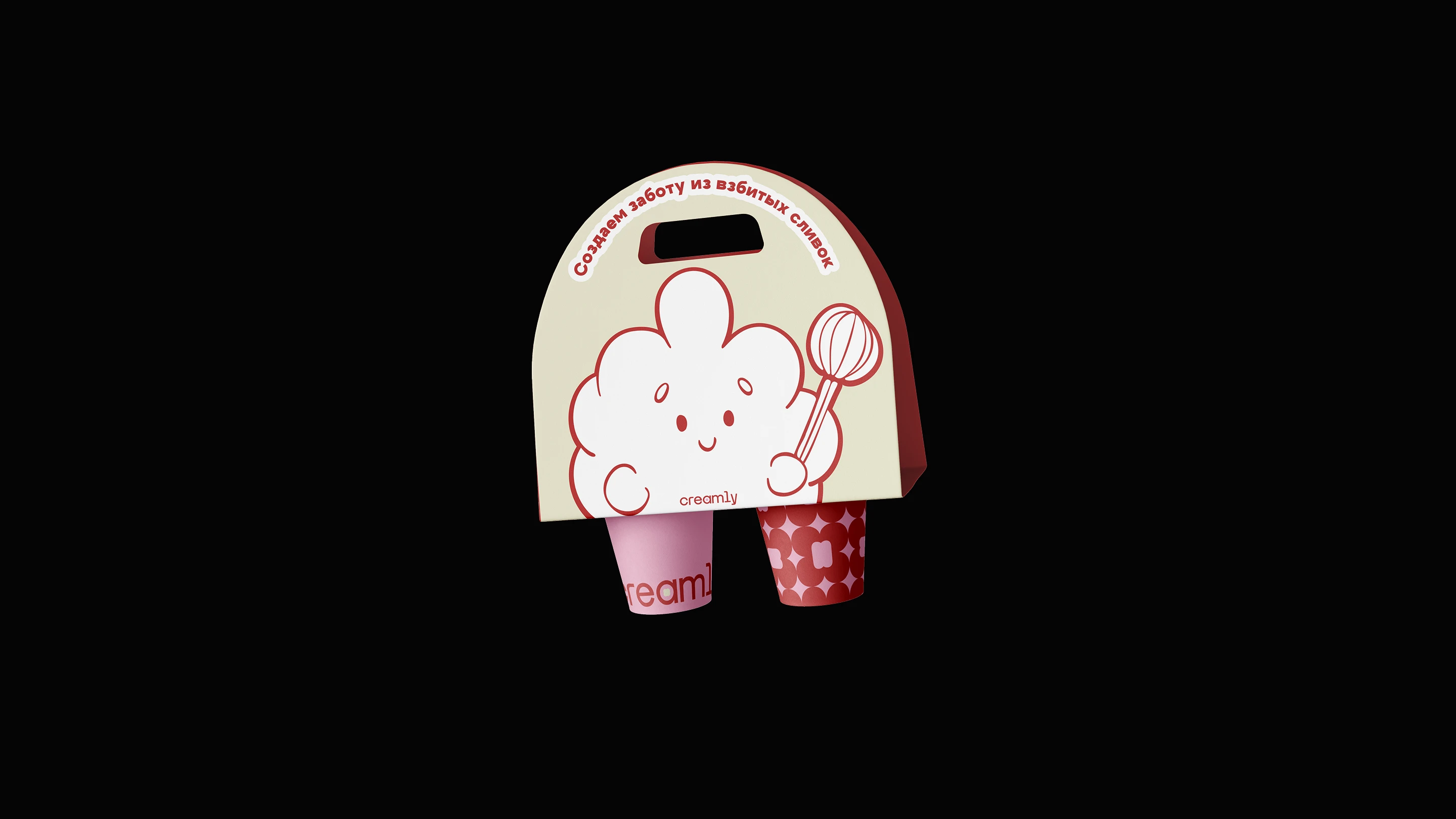 CREAMLY | АЙДЕНТИКА КОНДИТЕРСКОЙ — Изображение №10 — Брендинг, Графика на Dprofile