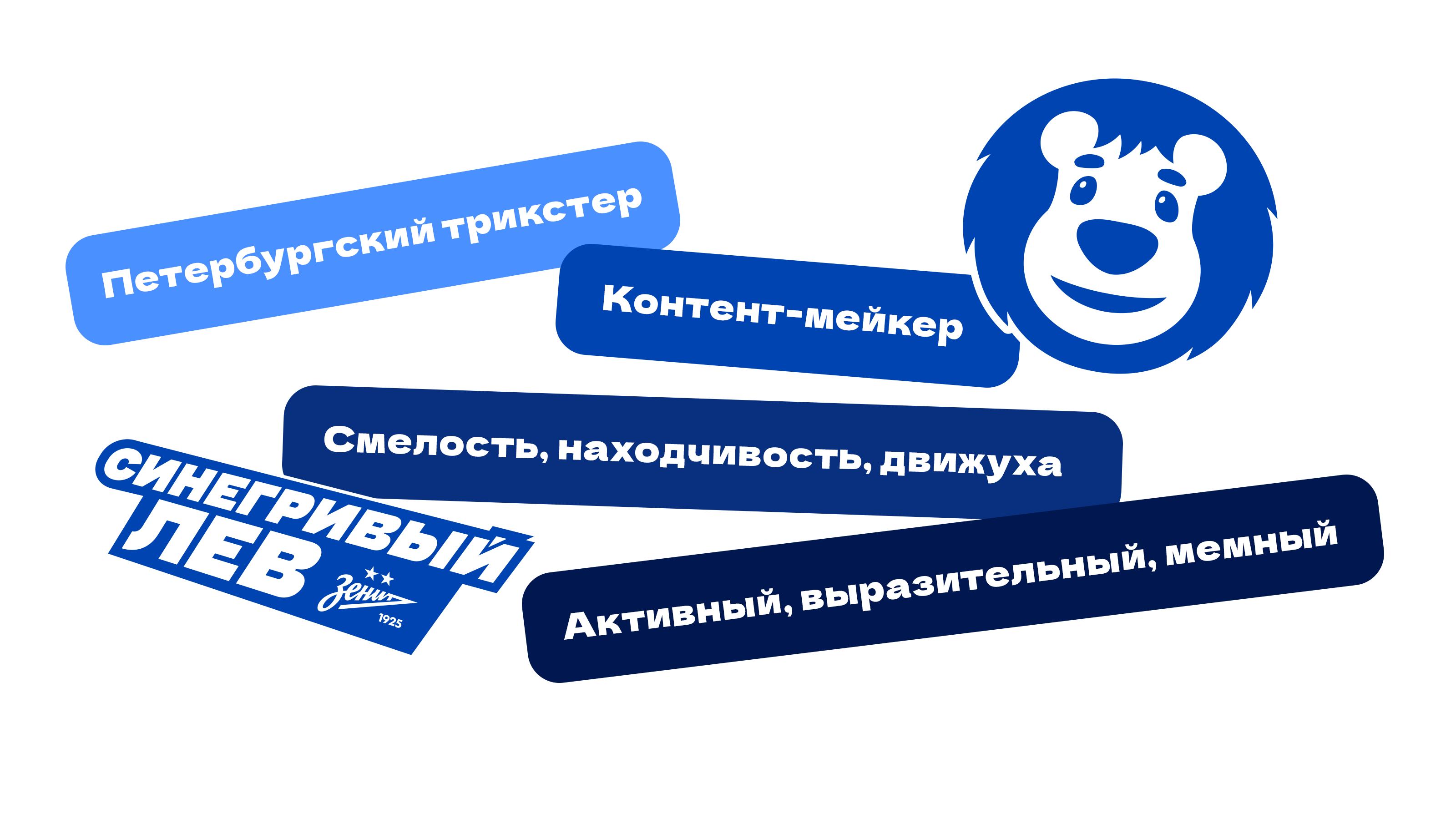 СИНЕГРИВЫЙ ЛЕВ | Талисман ФК «Зенит» — Изображение №8 — Брендинг, Иллюстрация на Dprofile