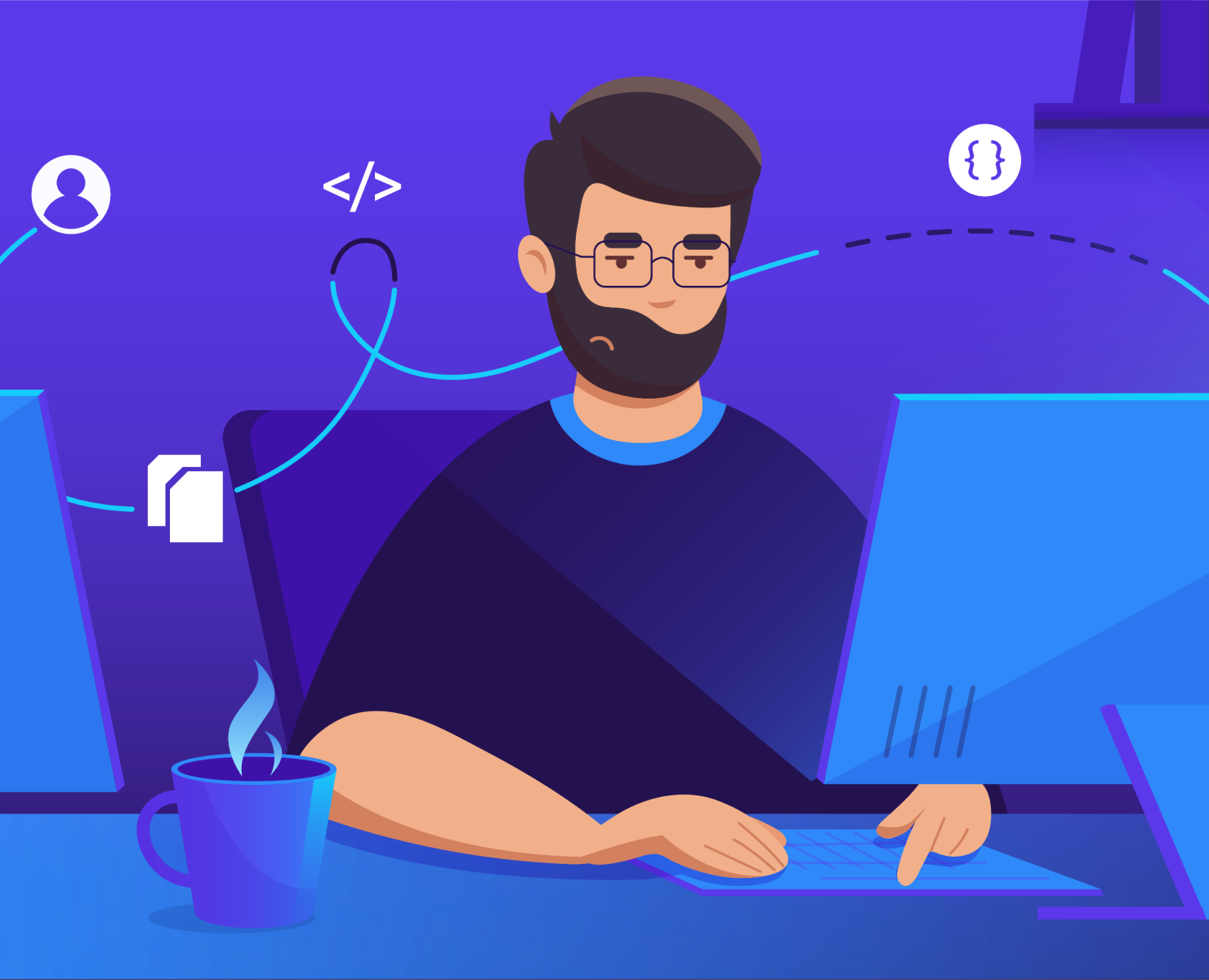 Explainer video / Illustration на Dprofile
