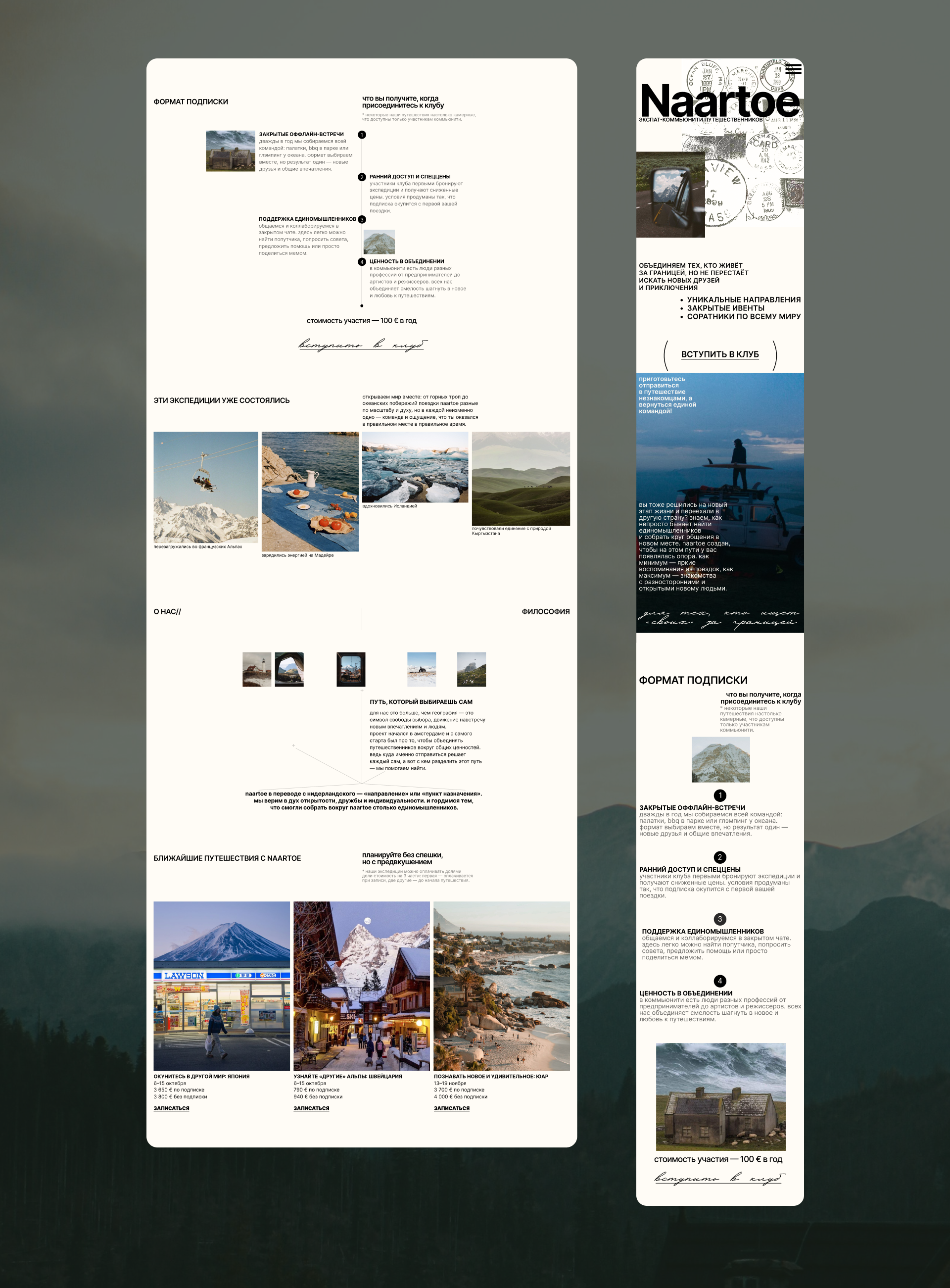 NAARTOE//веб-сайт — Изображение №6 — Интерфейсы на Dprofile