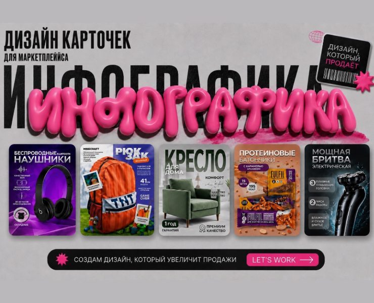 Карточки товаров на Dprofile