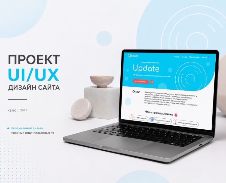 Сайт консалтинг  UI\UX на Dprofile