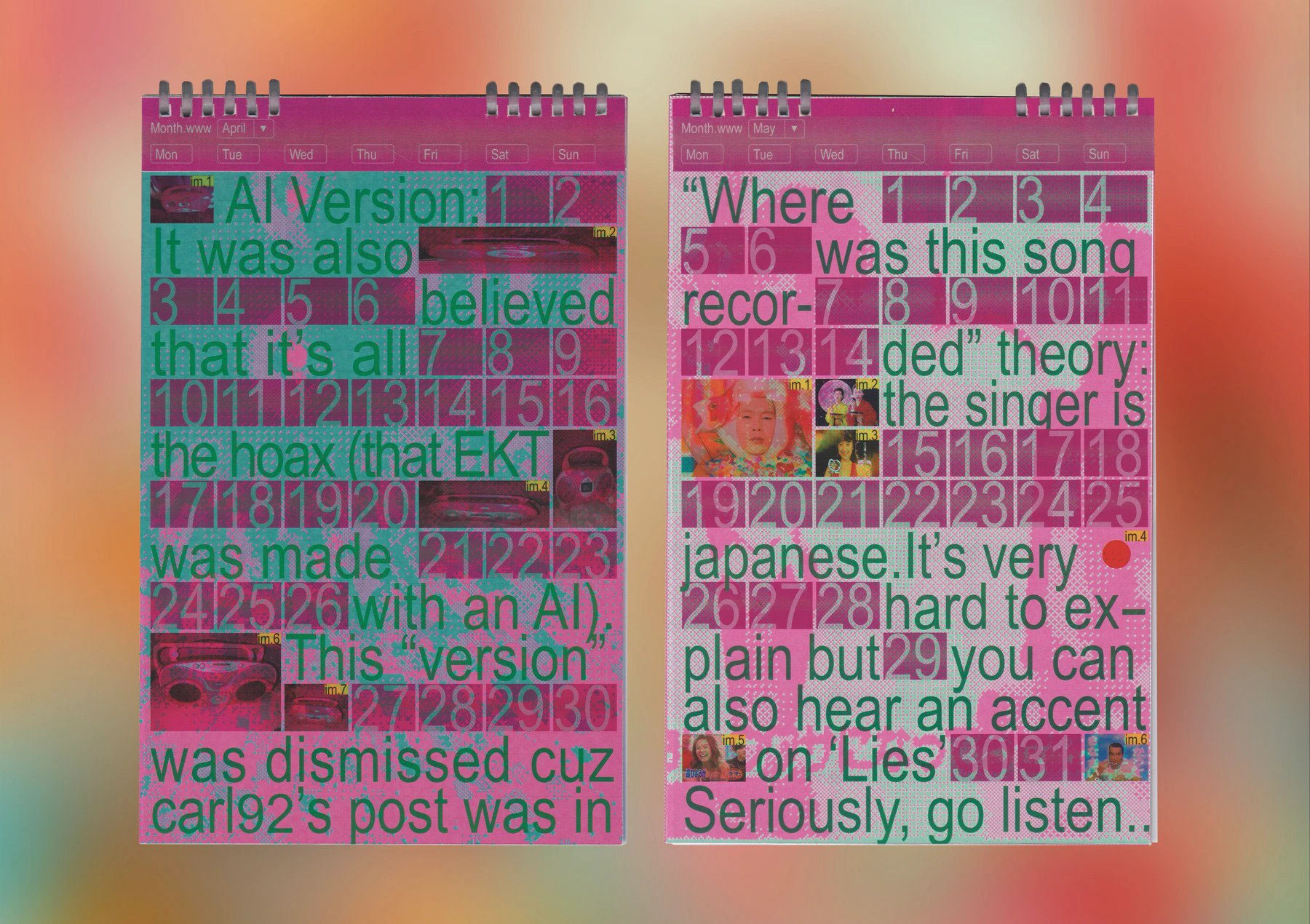 LostMedia Calendar: "Everyone knows that" — Изображение №5 — Графика на Dprofile