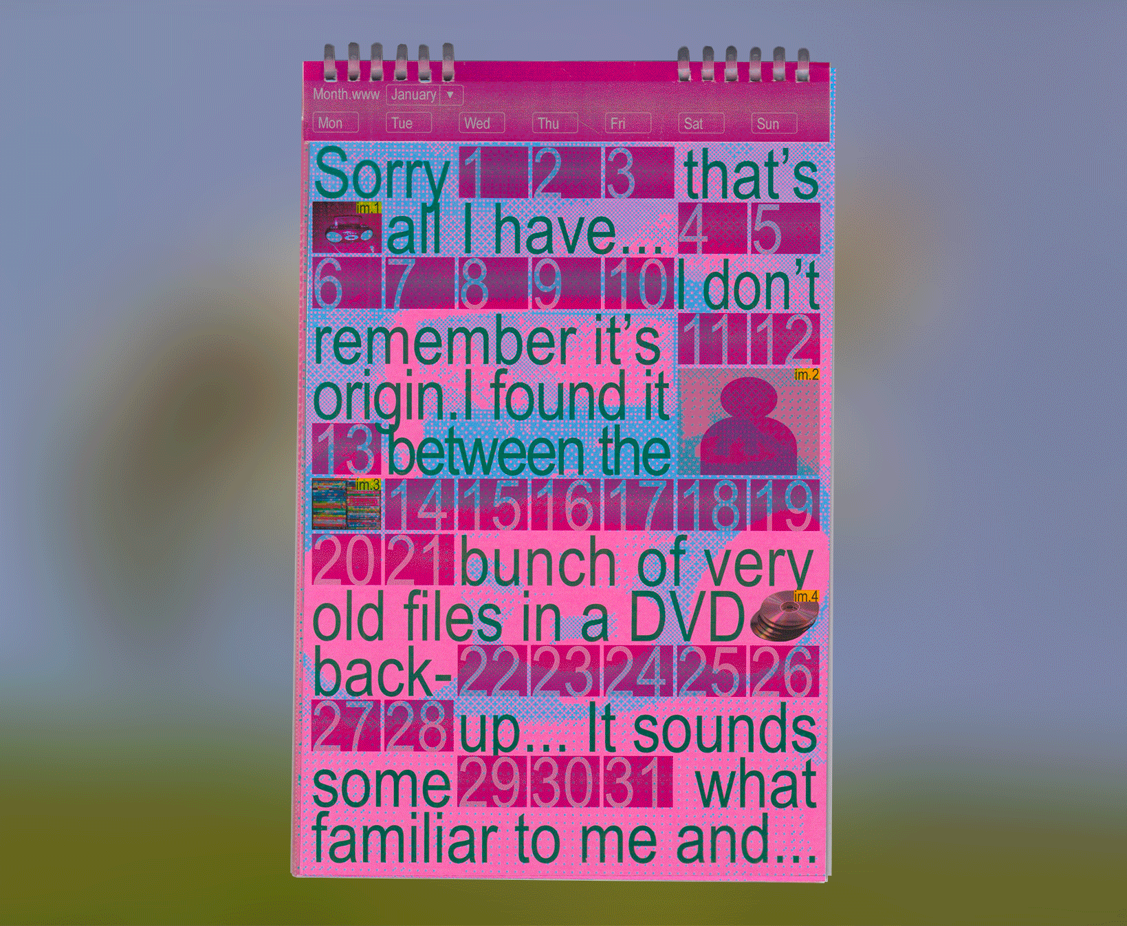 LostMedia Calendar: "Everyone knows that" — Изображение №1 — Графика на Dprofile