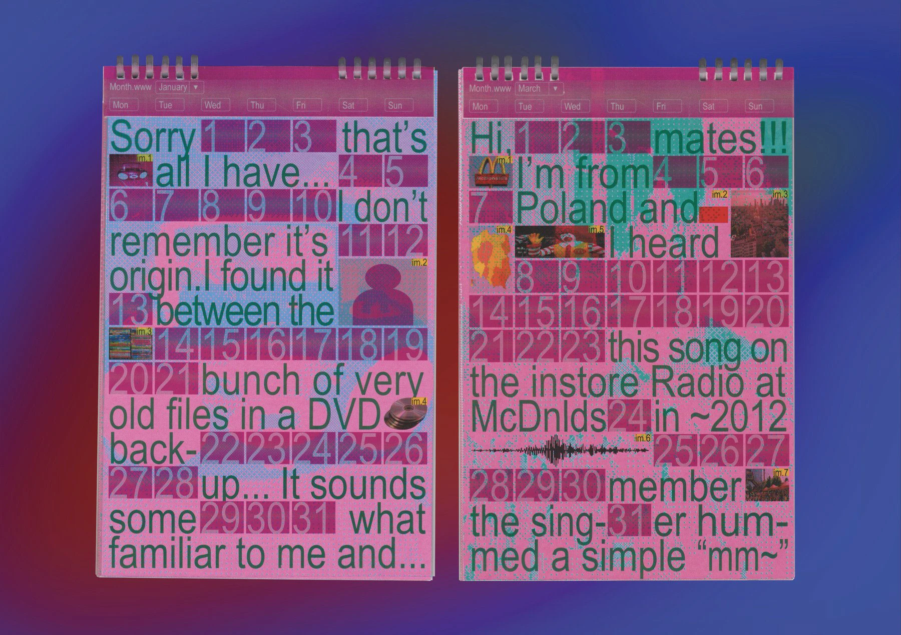 LostMedia Calendar: "Everyone knows that" — Изображение №3 — Графика на Dprofile