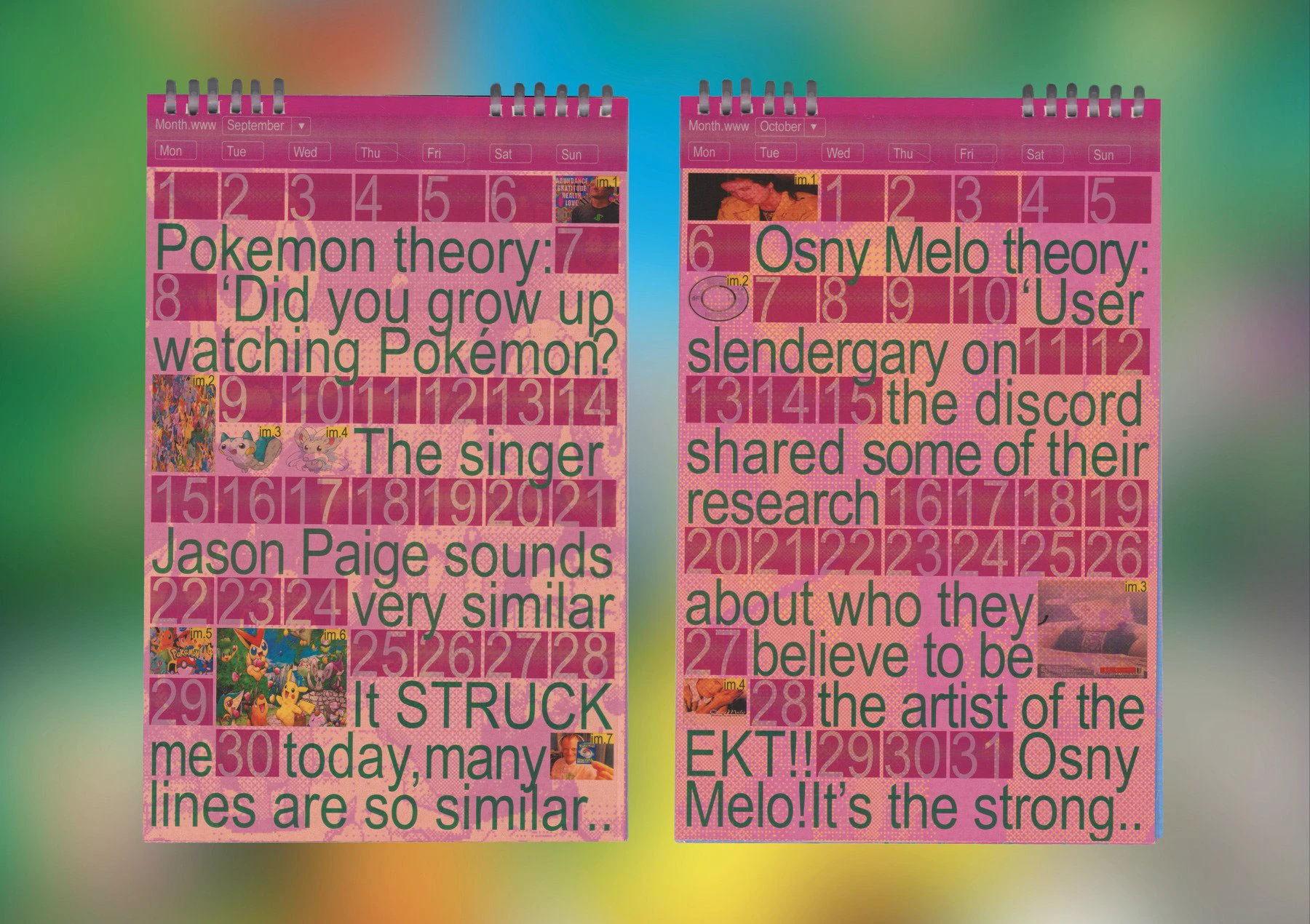 LostMedia Calendar: "Everyone knows that" — Изображение №8 — Графика на Dprofile