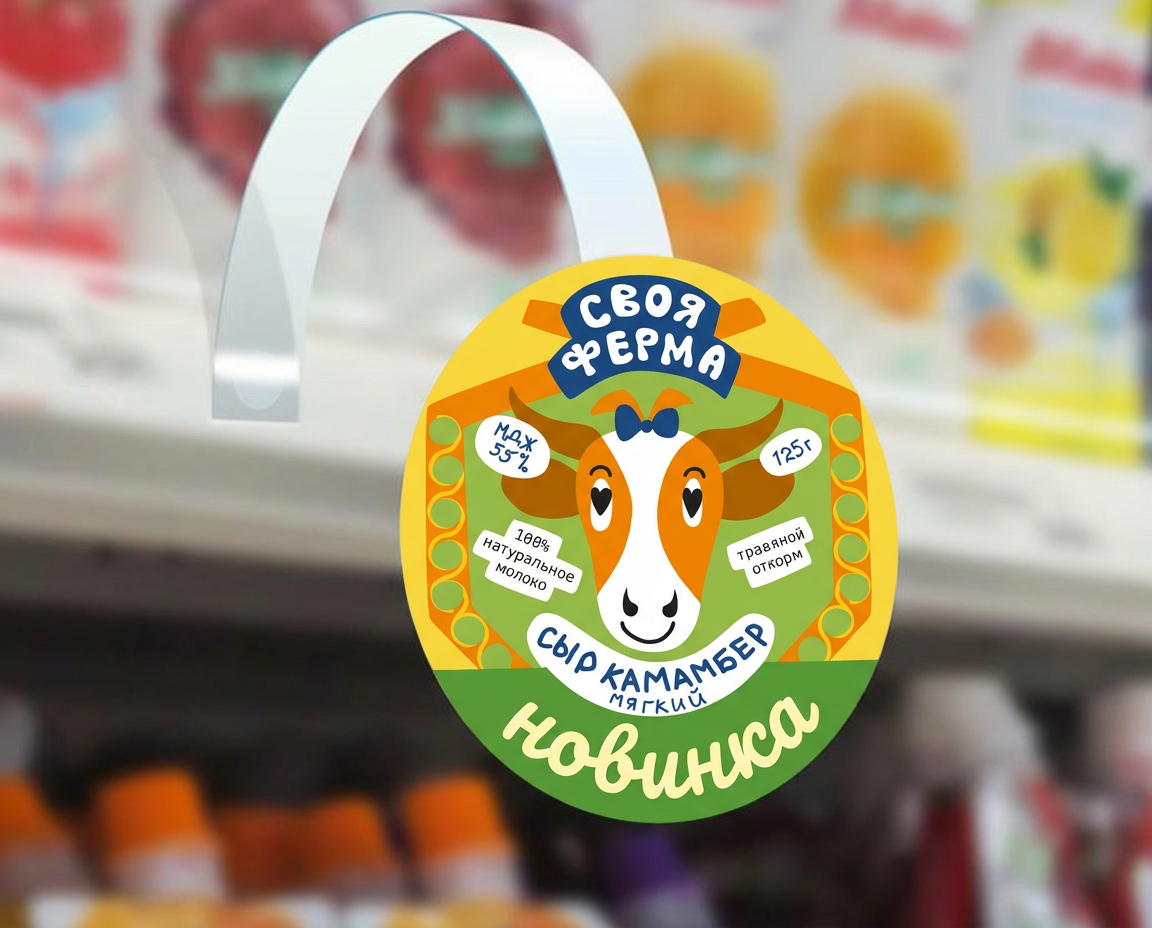 Сыры «Своя ферма» — Изображение №3 — Брендинг на Dprofile