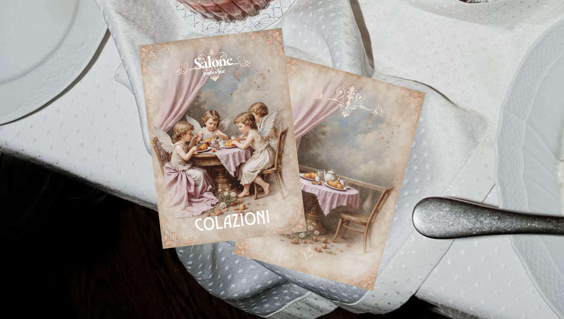 меню для ресторана "Salone" — Изображение №1 — Графика на Dprofile