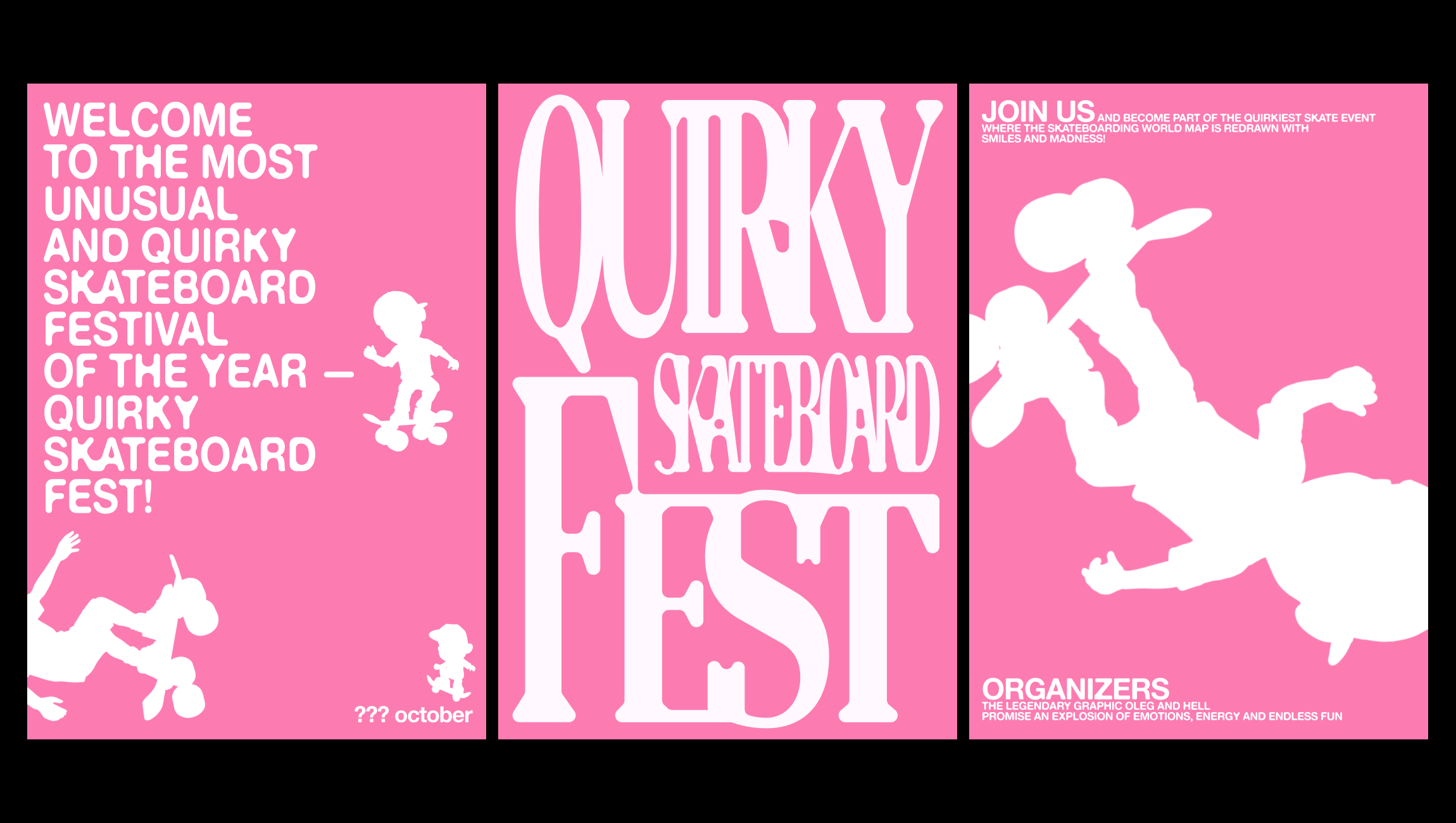 афиши для скейт фестиваля — Изображение №2 — Графика, Анимация на Dprofile
