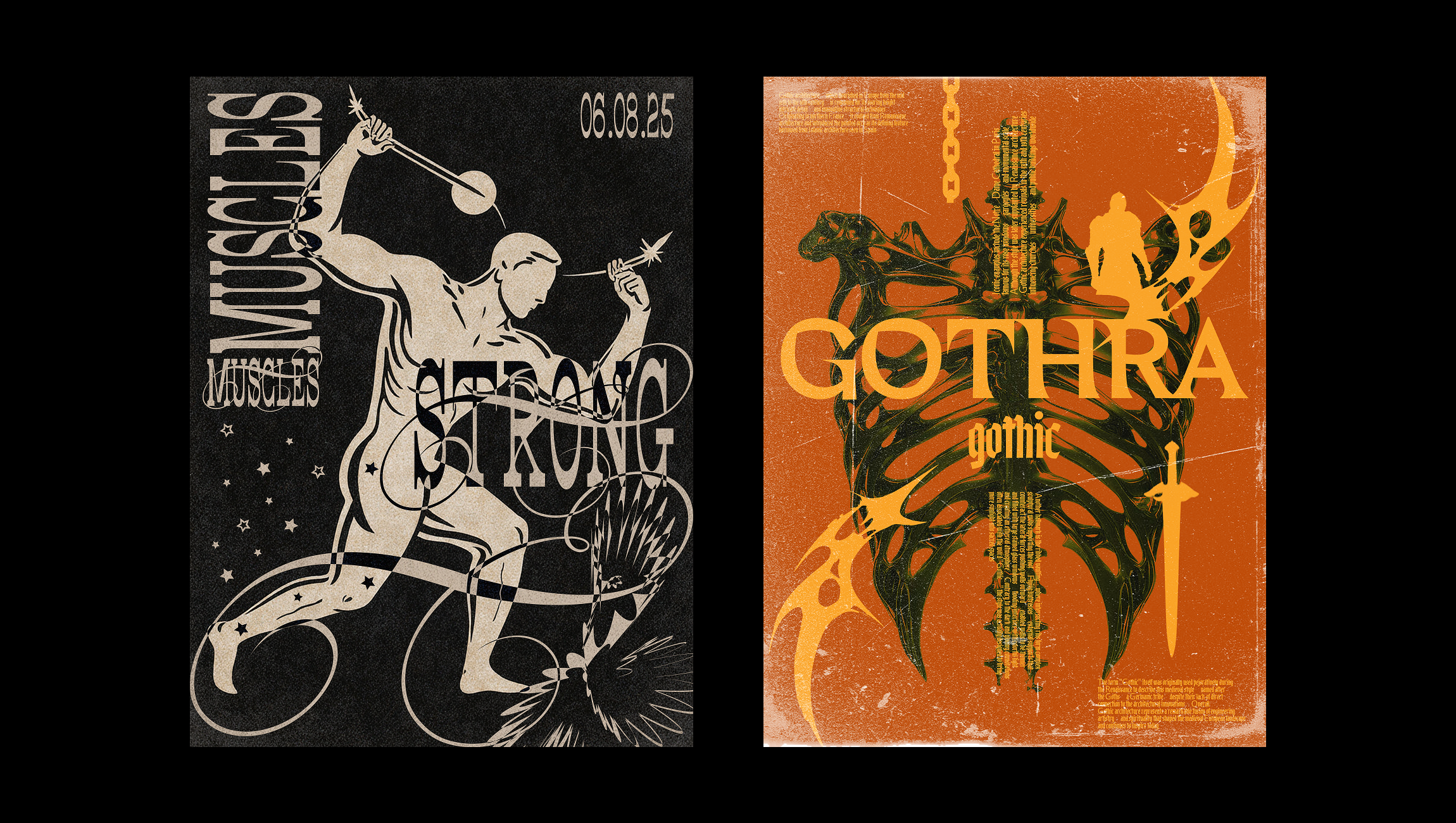 подборка плакатов [2025] — Изображение №3 — Графика на Dprofile