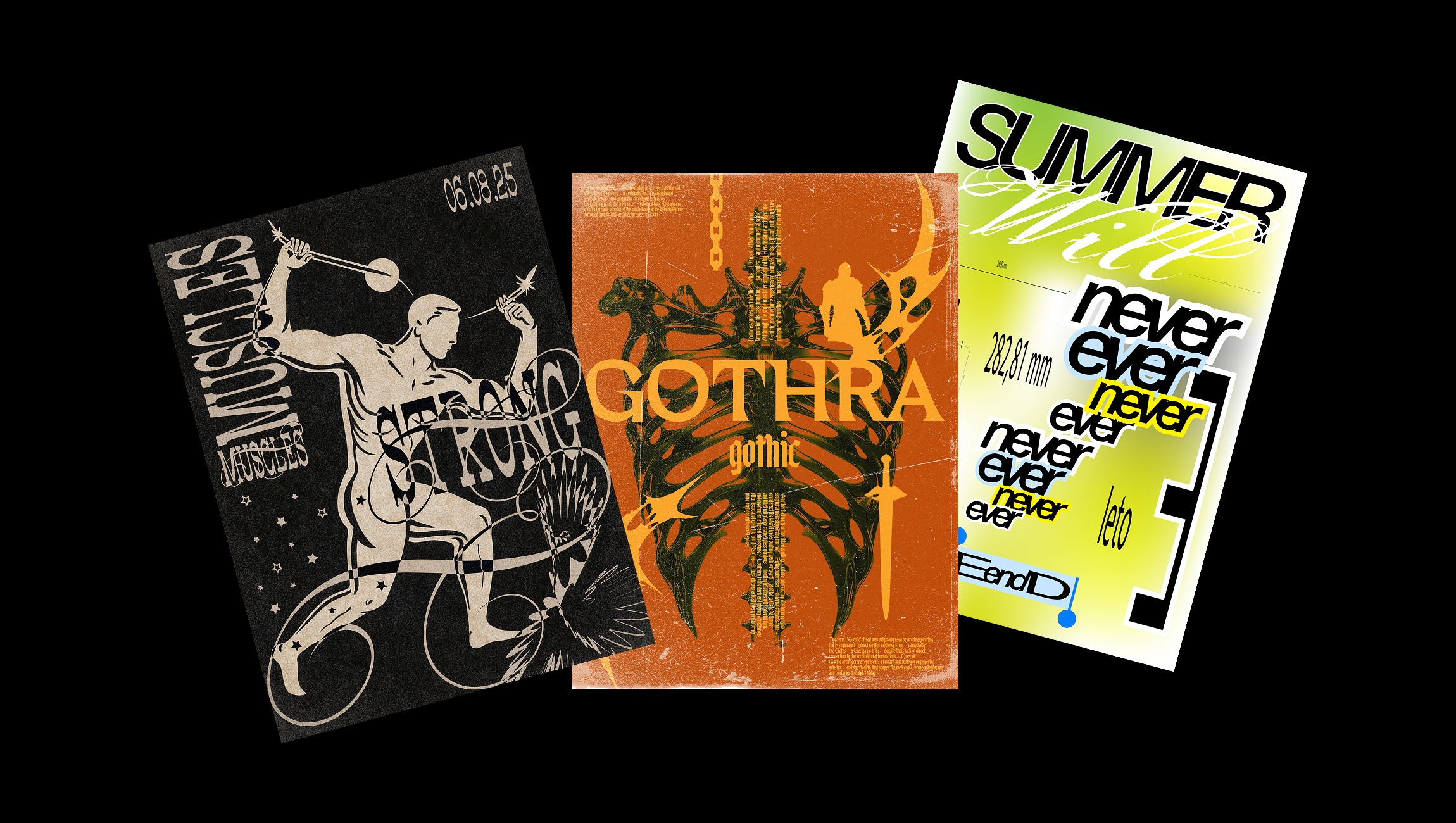 подборка плакатов [2025] — Изображение №1 — Графика на Dprofile