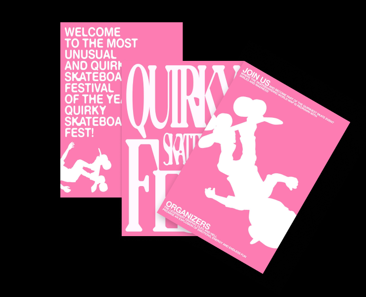 афиши для скейт фестиваля на Dprofile