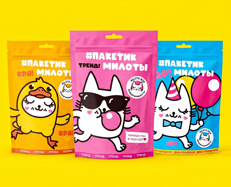 Милота Пак | Дизайн упаковки на Dprofile