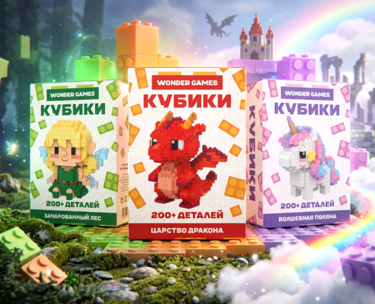 КУБИКИ | Дизайн упаковки на Dprofile
