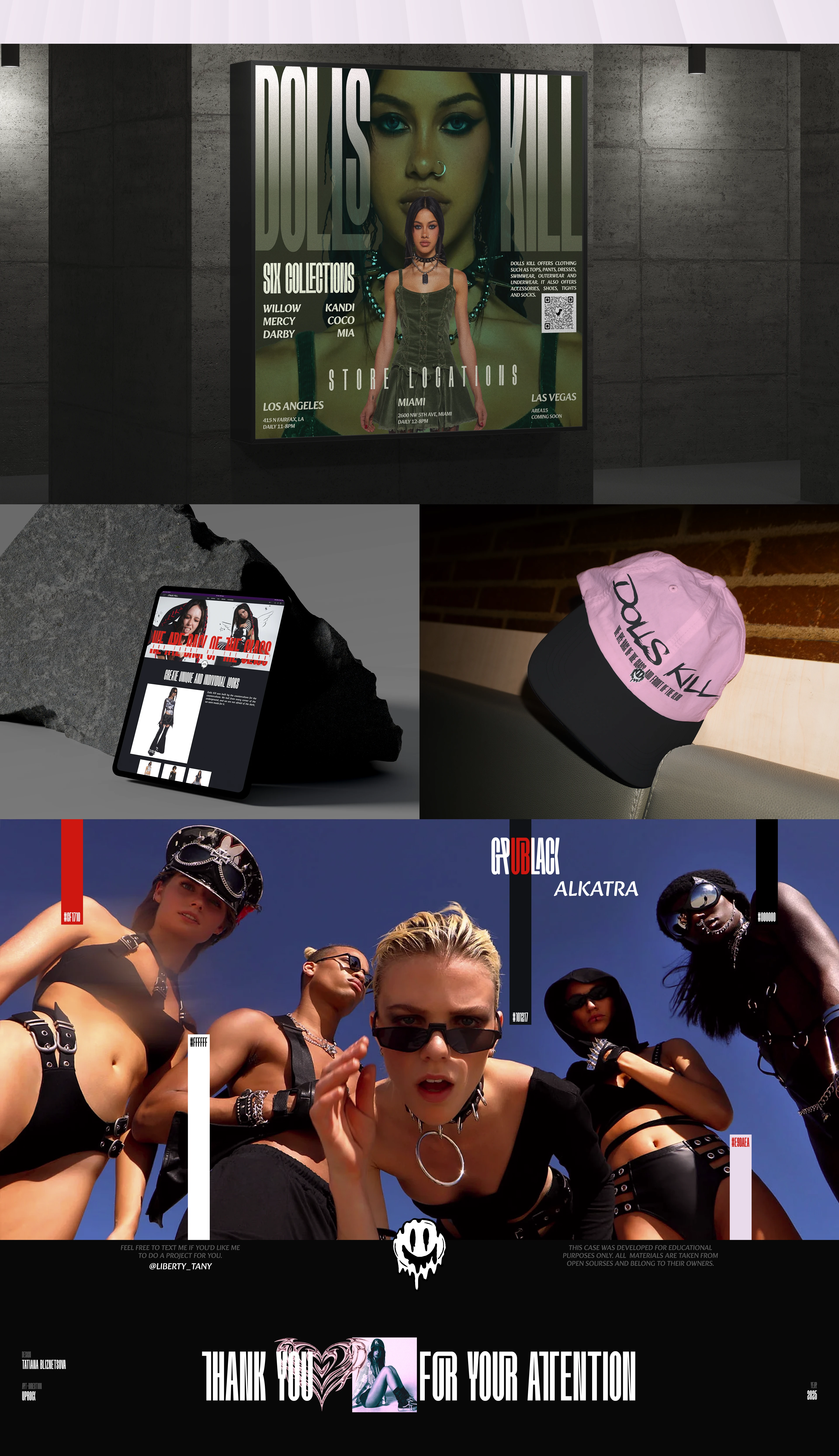 DOLLS KILL, e-commerce — Изображение №11 — Интерфейсы, Анимация на Dprofile