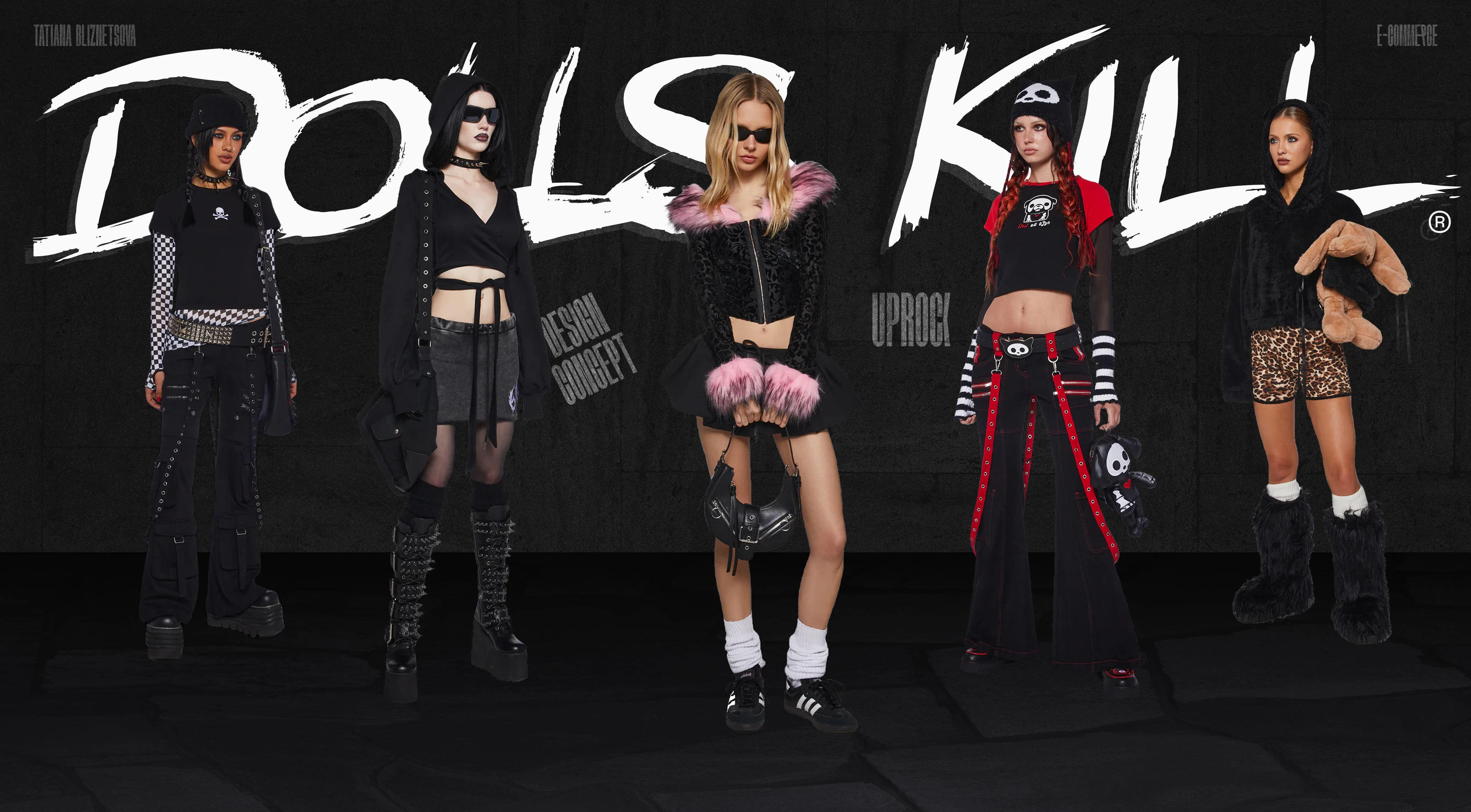 DOLLS KILL, e-commerce — Изображение №1 — Интерфейсы, Анимация на Dprofile