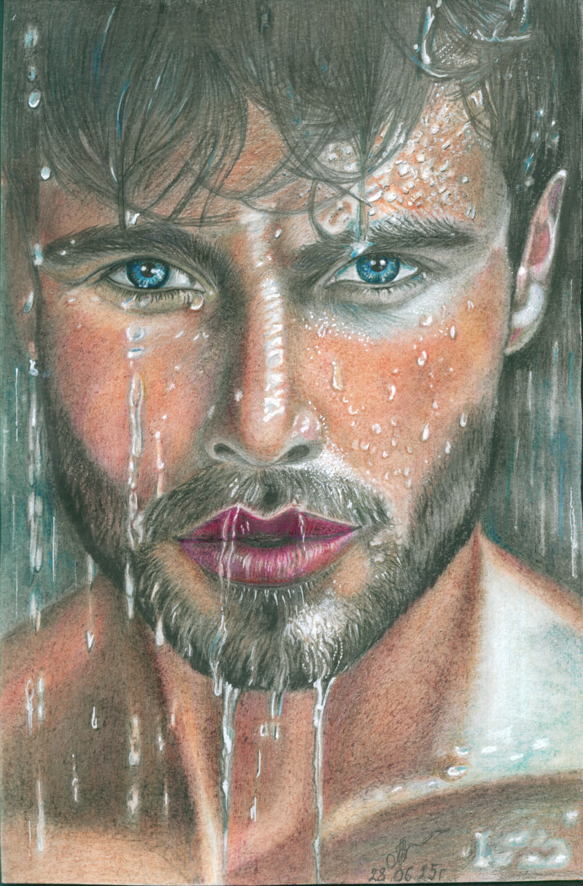 Портрет мужчины — Изображение №1 — Иллюстрация на Dprofile