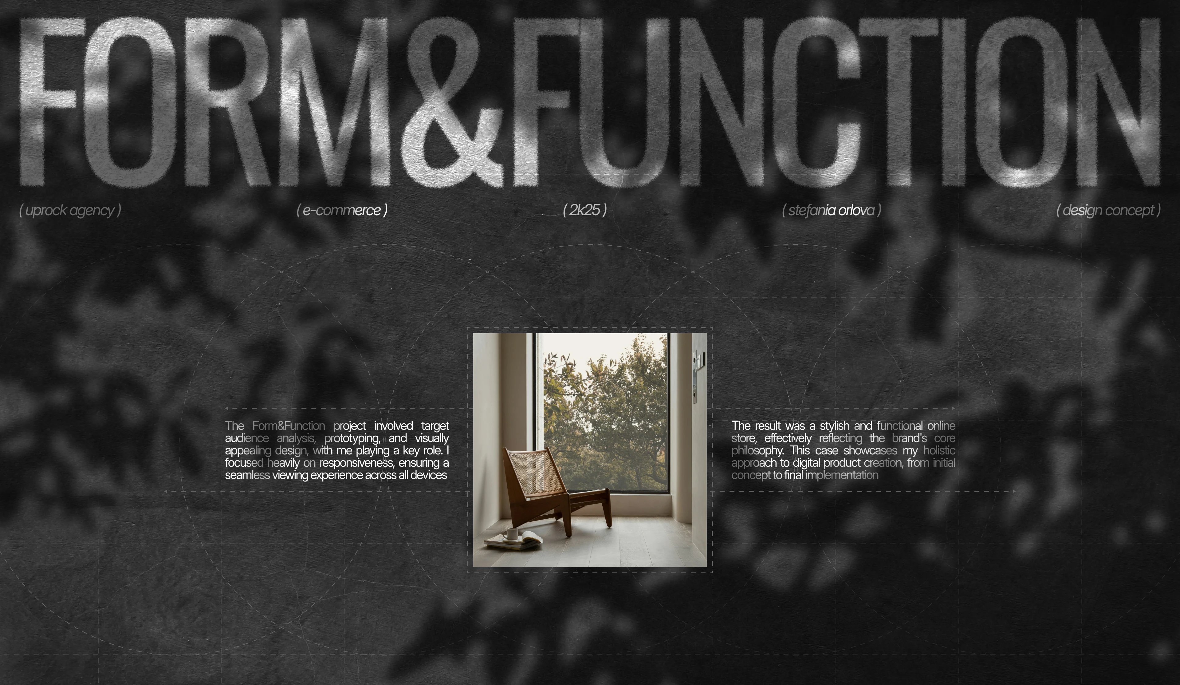 Form&Fucntion /  Интернет-магазин мебели — Изображение №1 — Интерфейсы на Dprofile