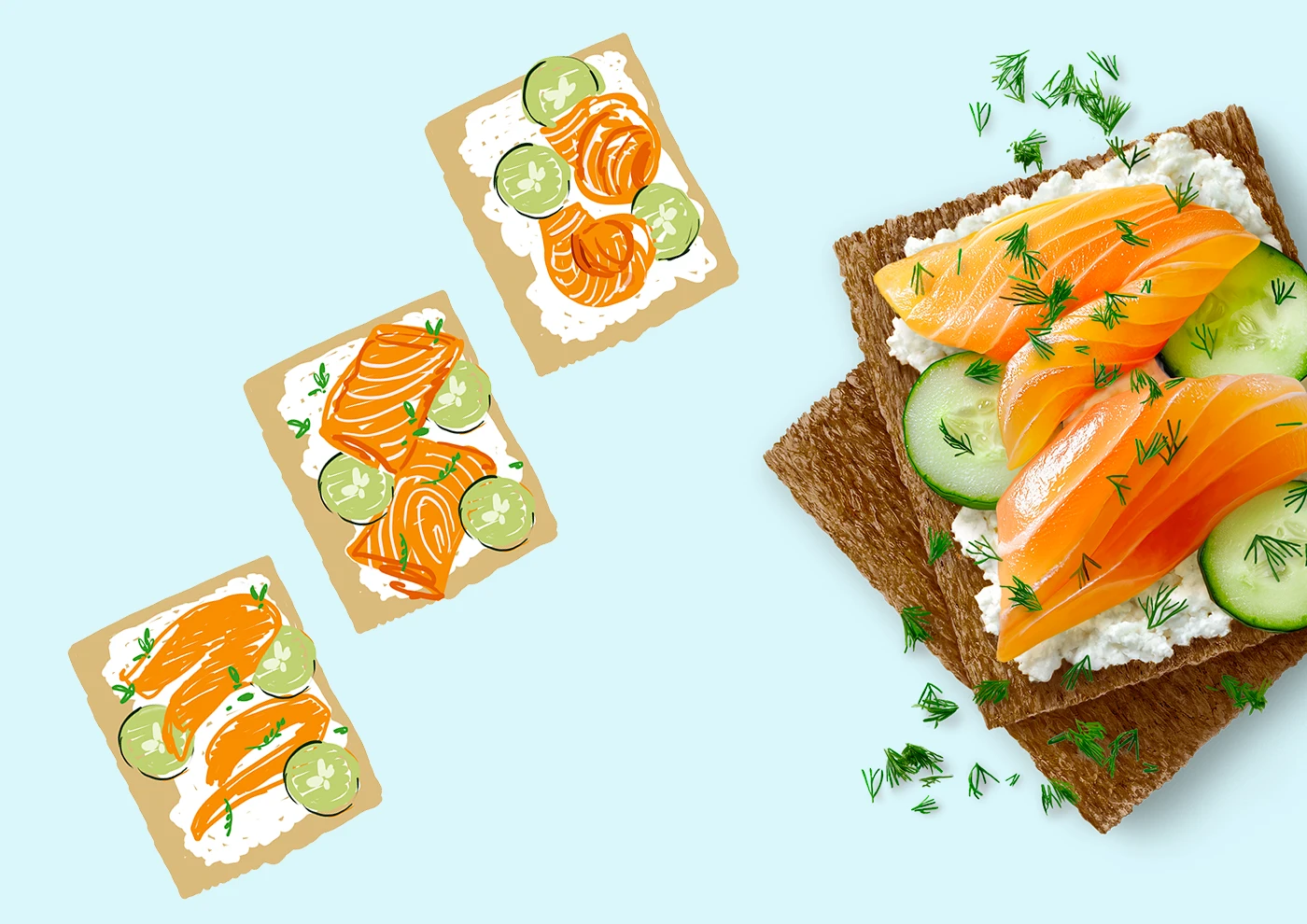 Хлебцы Bite — Изображение №7 — Брендинг, Иллюстрация на Dprofile