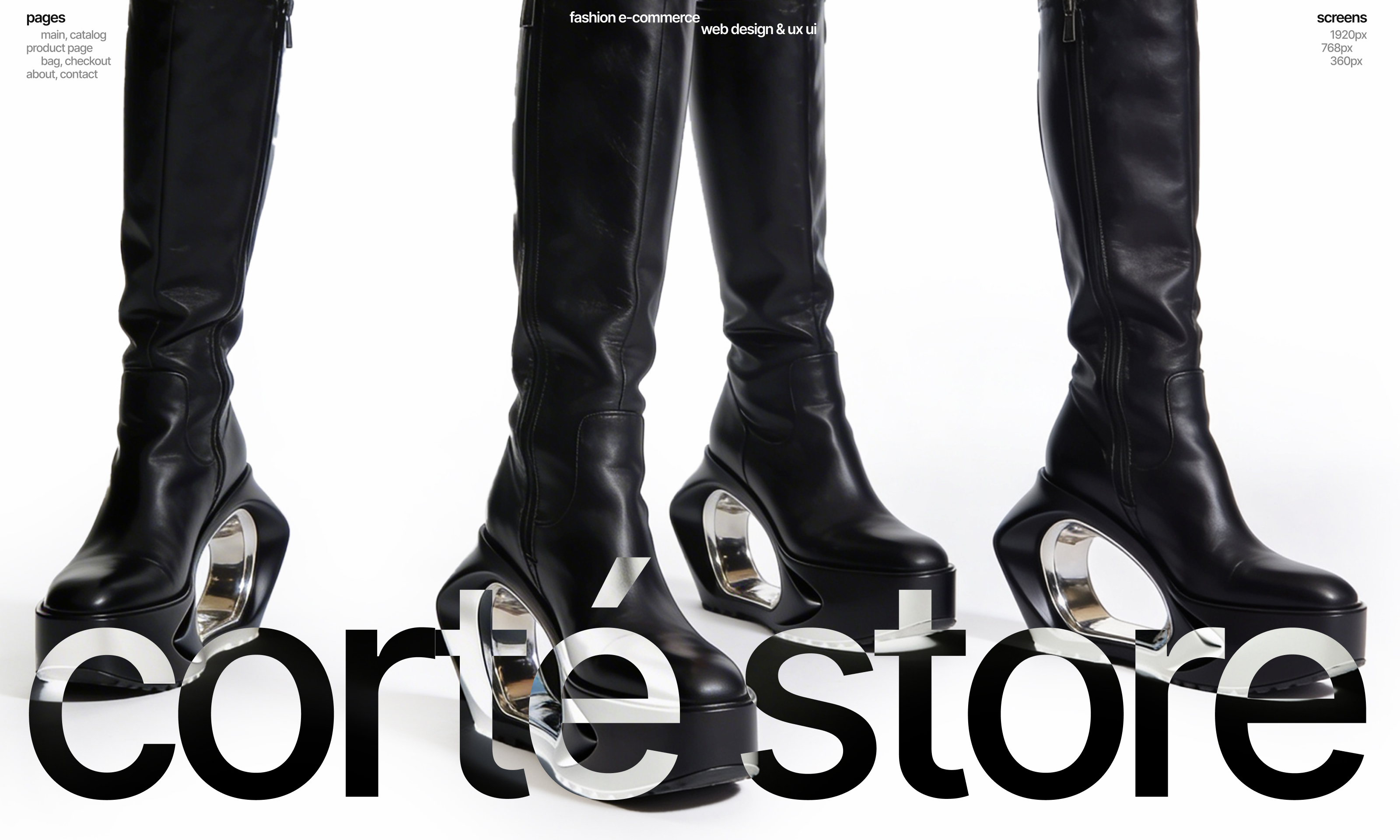 corté | E-commerce — Изображение №1 — Интерфейсы, Графика на Dprofile