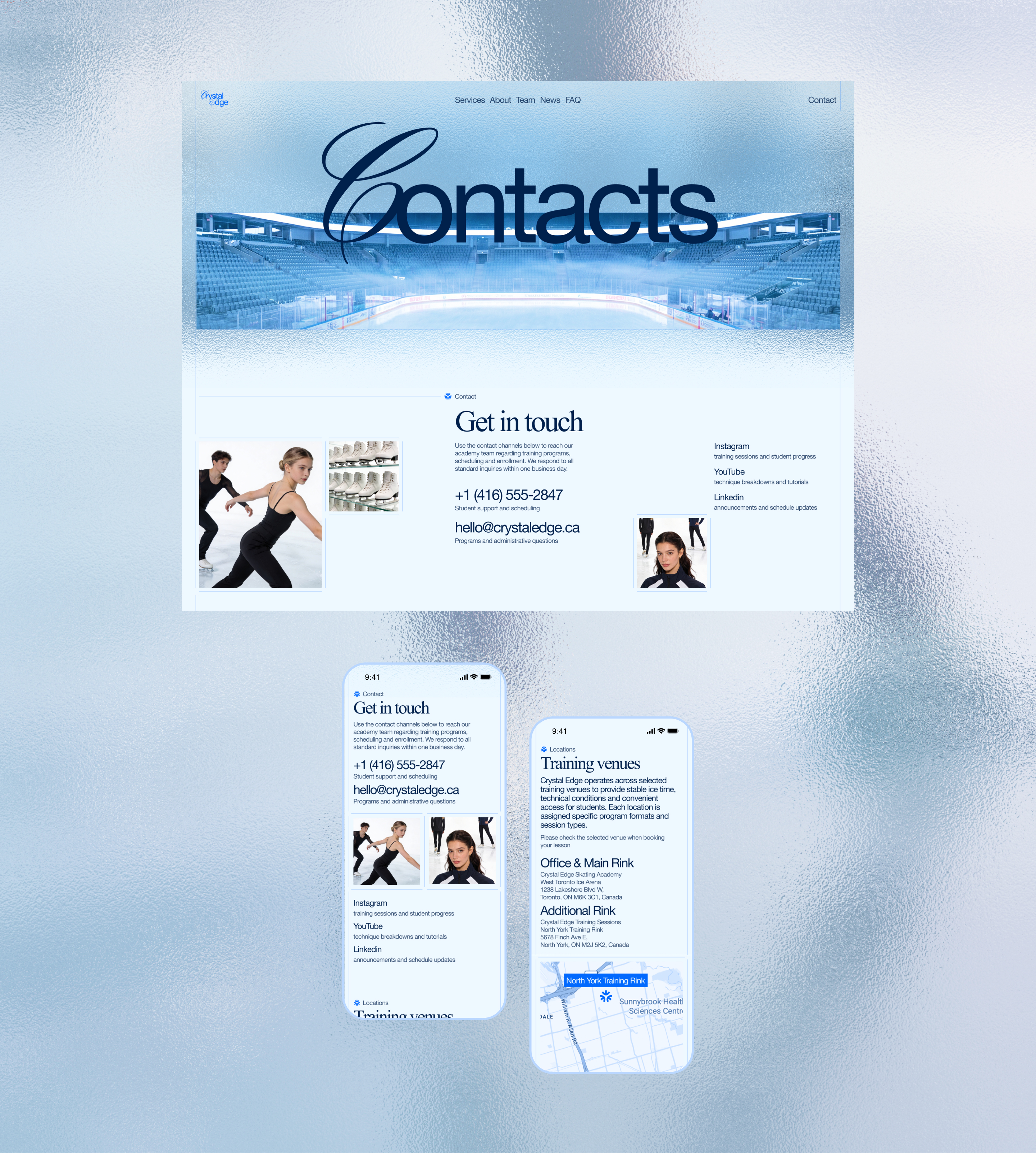 Crystal Edge | Corporate Website — Изображение №15 — Интерфейсы, Брендинг на Dprofile