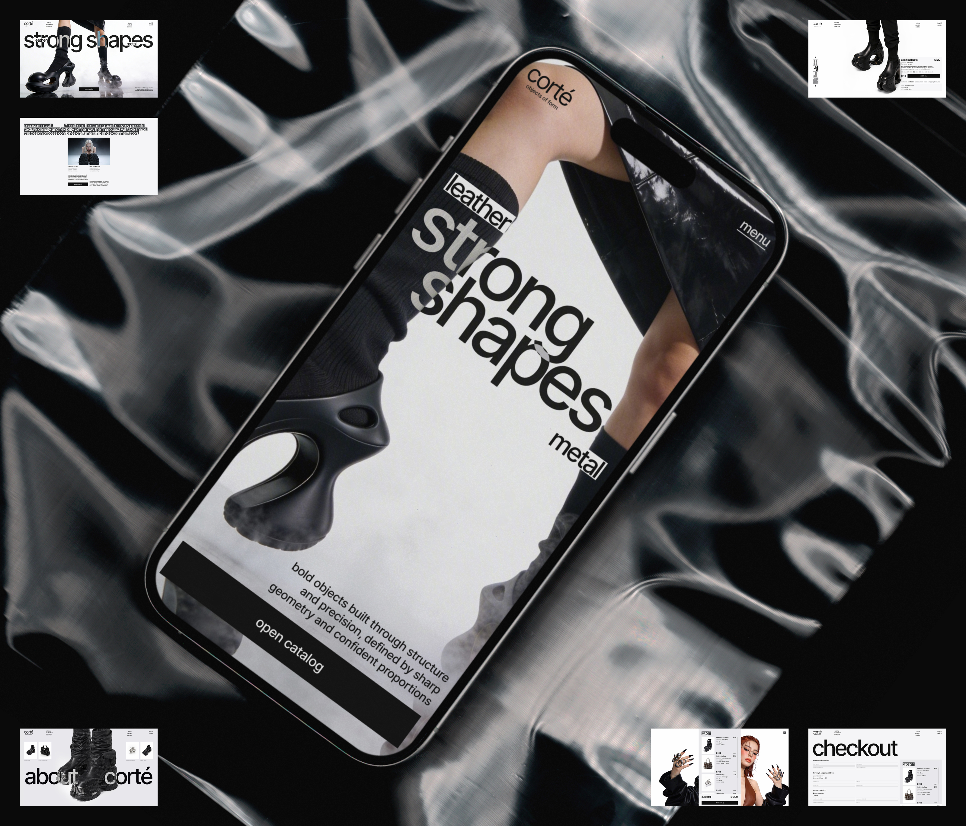 corté | E-commerce — Изображение №17 — Интерфейсы, Графика на Dprofile