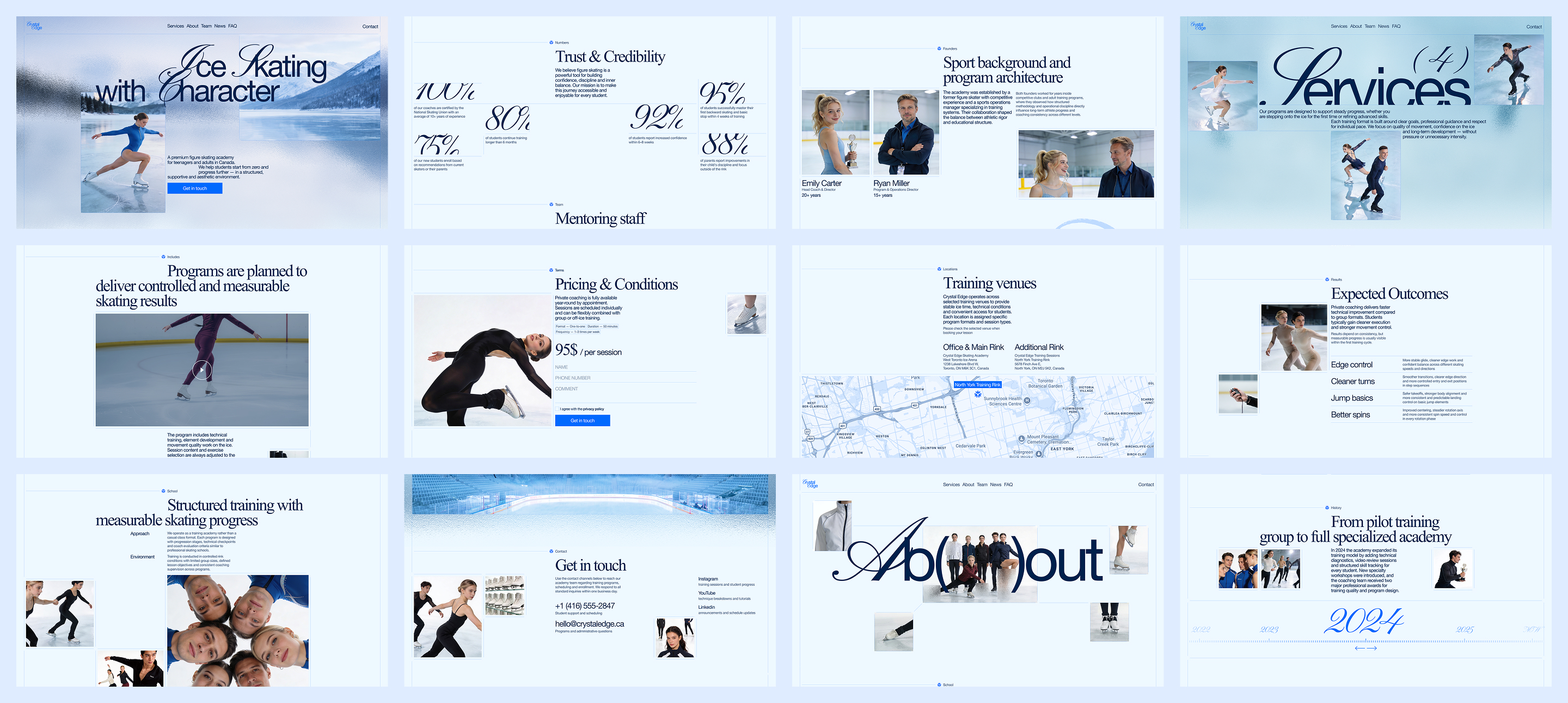 Crystal Edge | Corporate Website — Изображение №16 — Интерфейсы, Брендинг на Dprofile