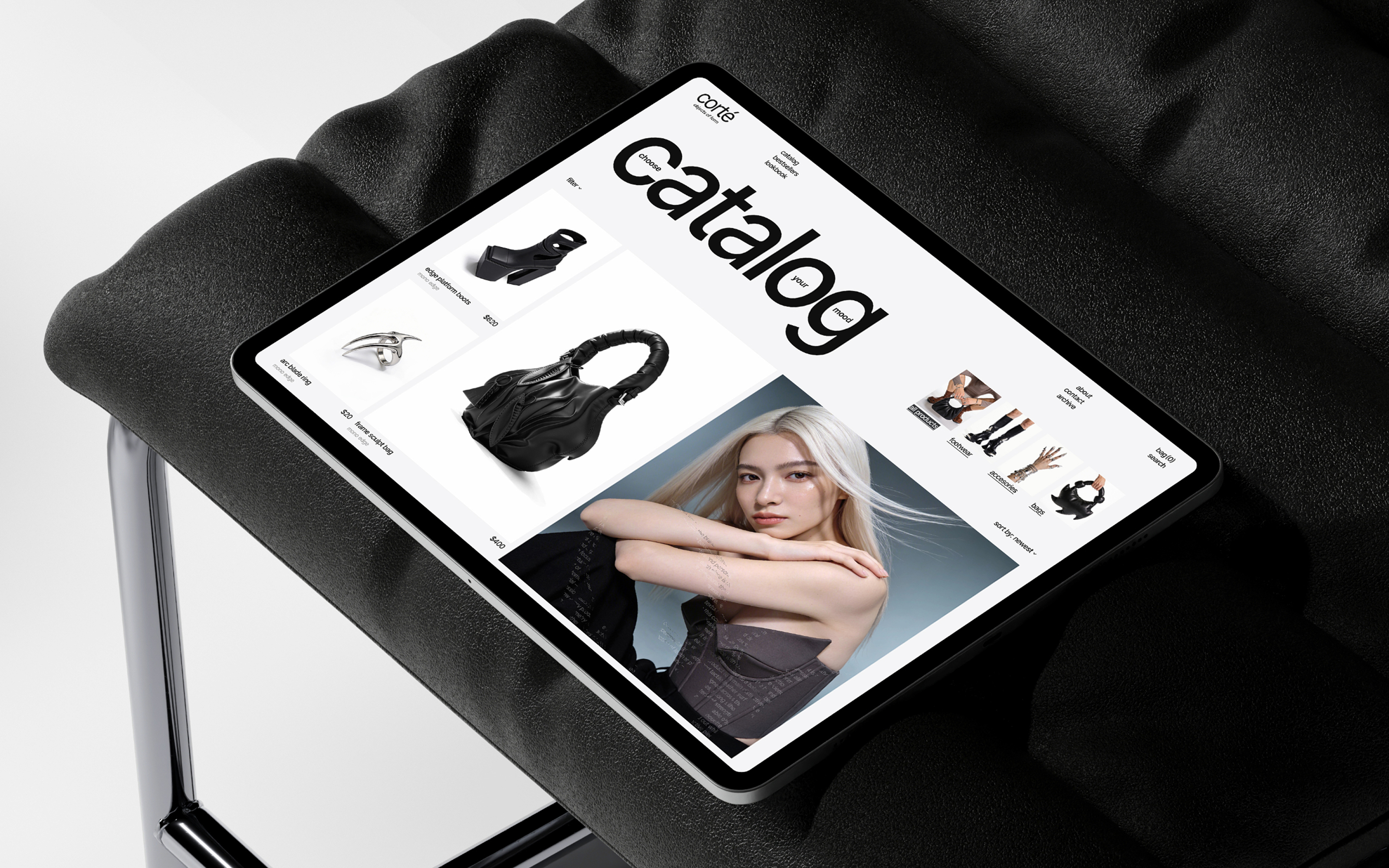 corté | E-commerce — Изображение №6 — Интерфейсы, Графика на Dprofile