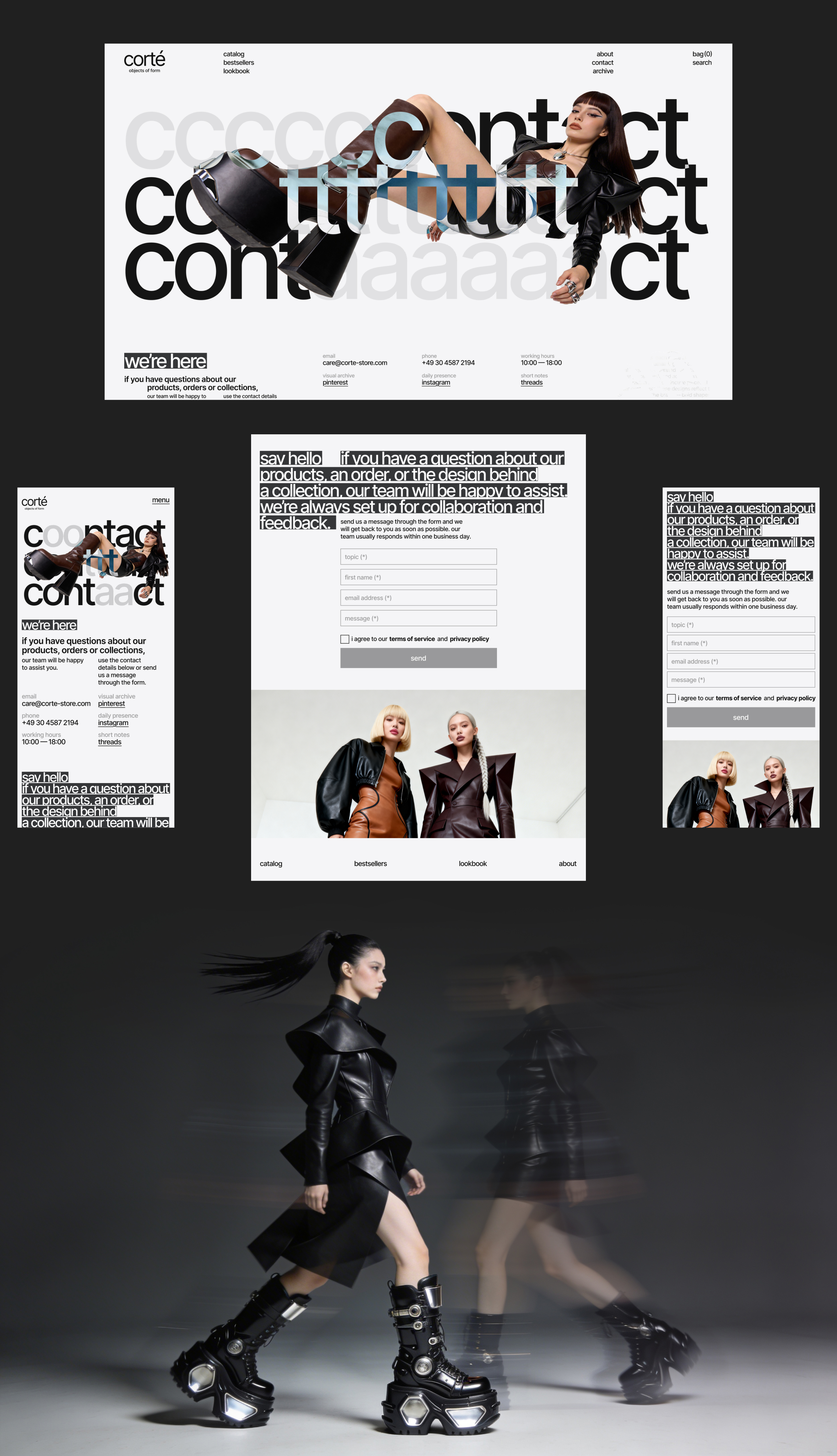 corté | E-commerce — Изображение №16 — Интерфейсы, Графика на Dprofile