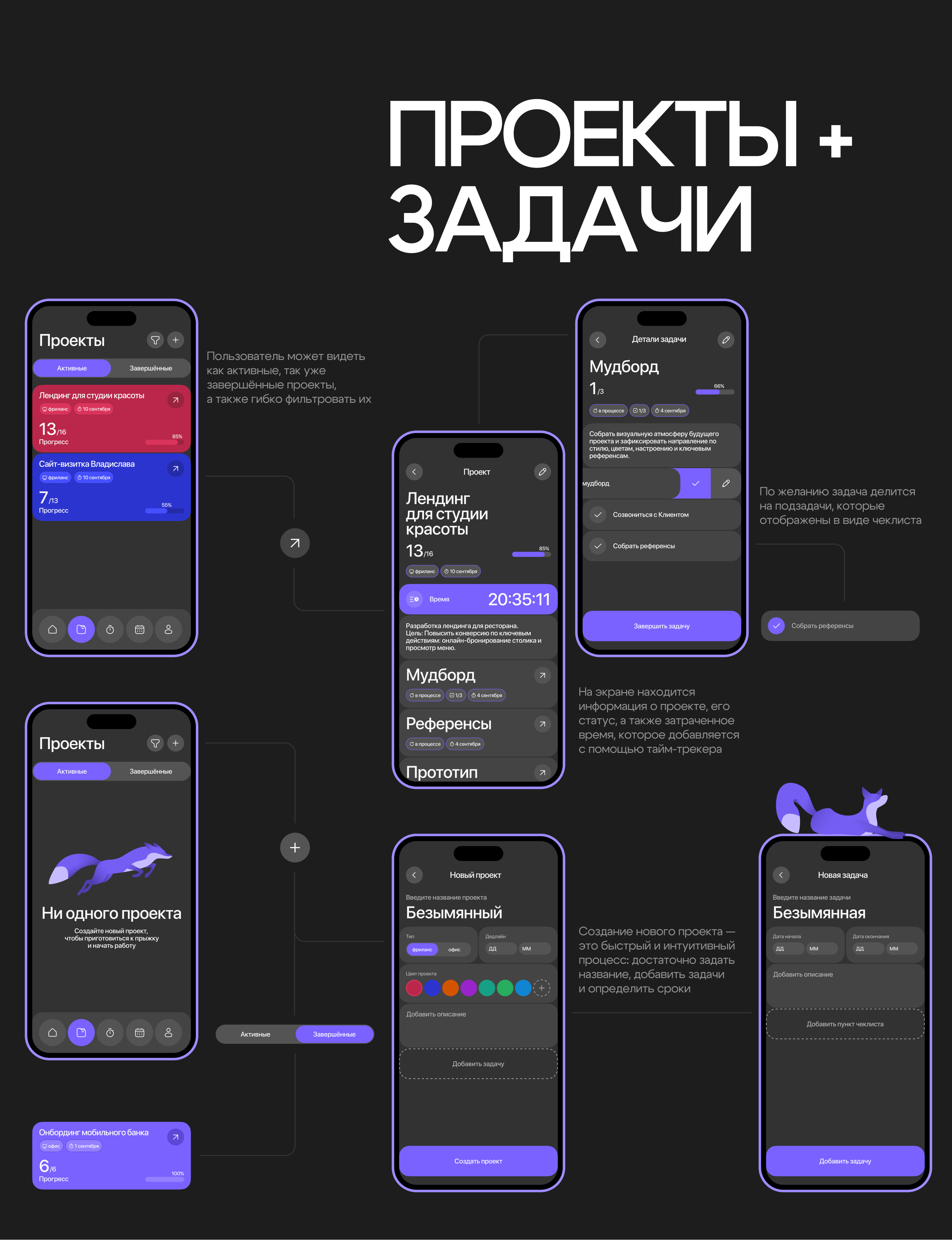 ЛОВИСЬ | Mobile App | UX/UI — Изображение №15 — Интерфейсы, Графика на Dprofile