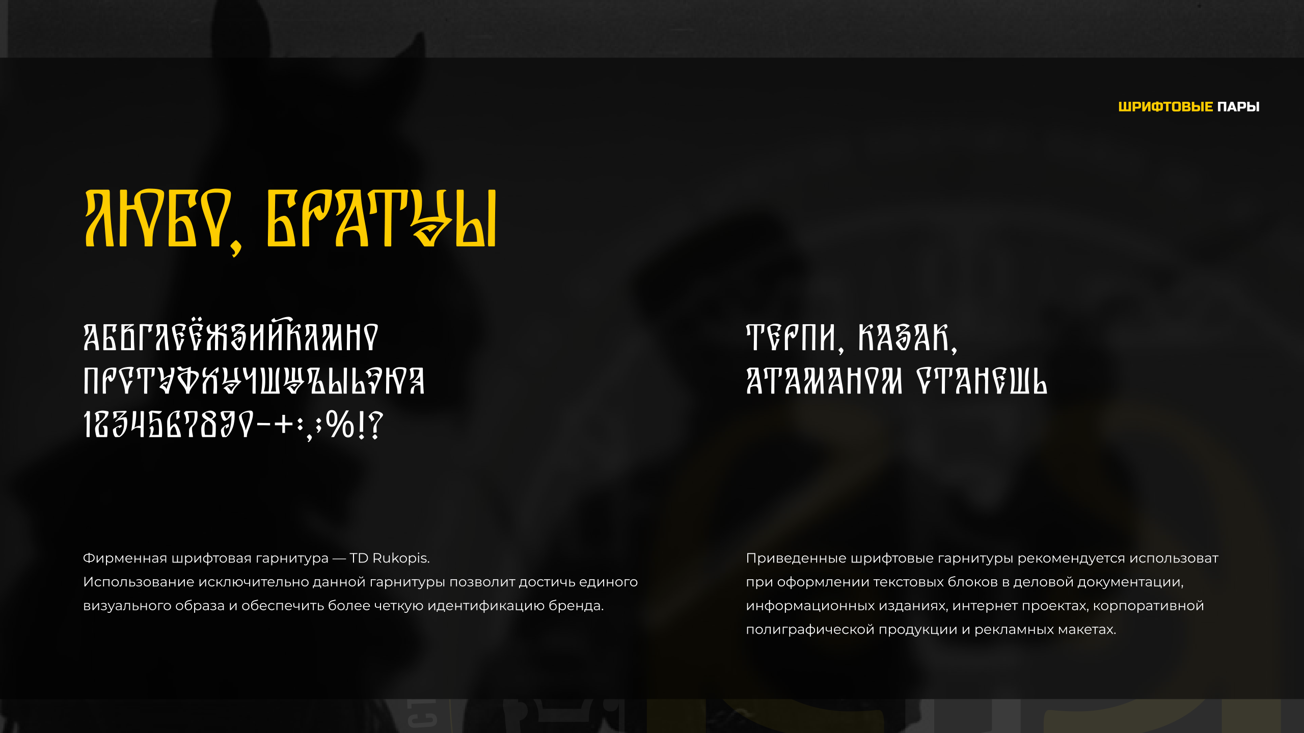 Брендинг "Великое братство казачьих войск" — Изображение №13 — Брендинг на Dprofile