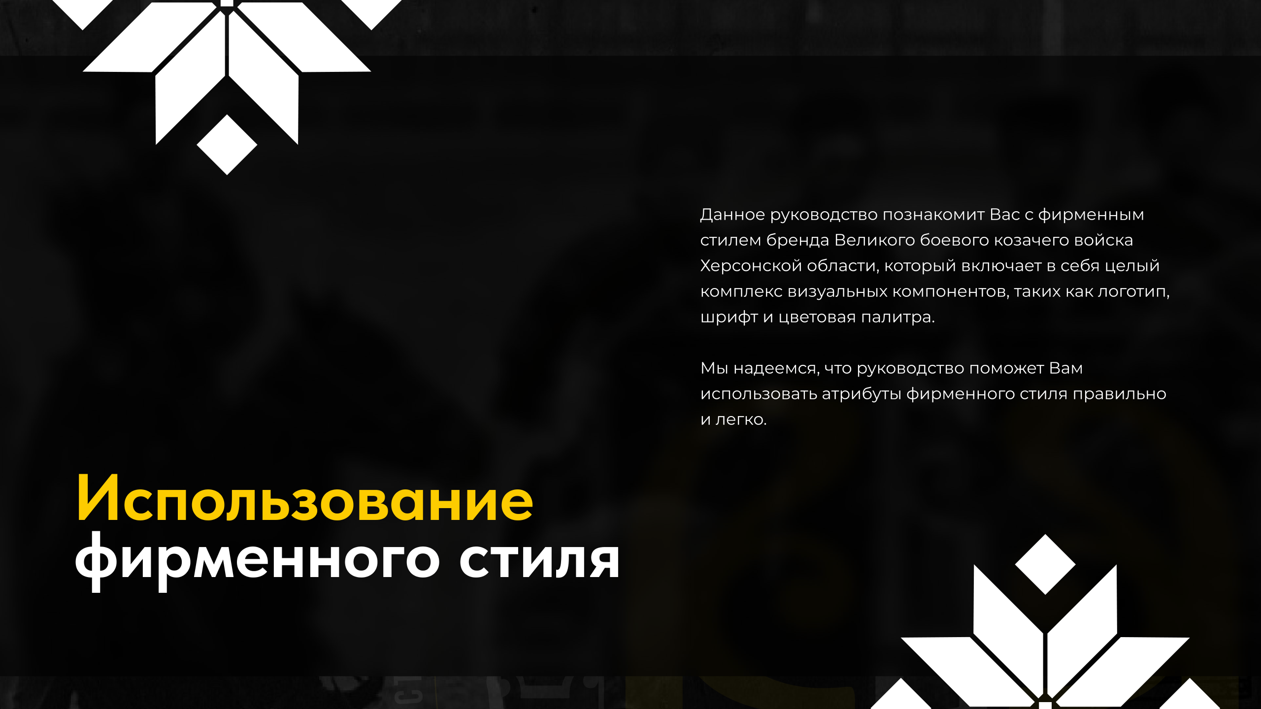 Брендинг "Великое братство казачьих войск" — Изображение №2 — Брендинг на Dprofile