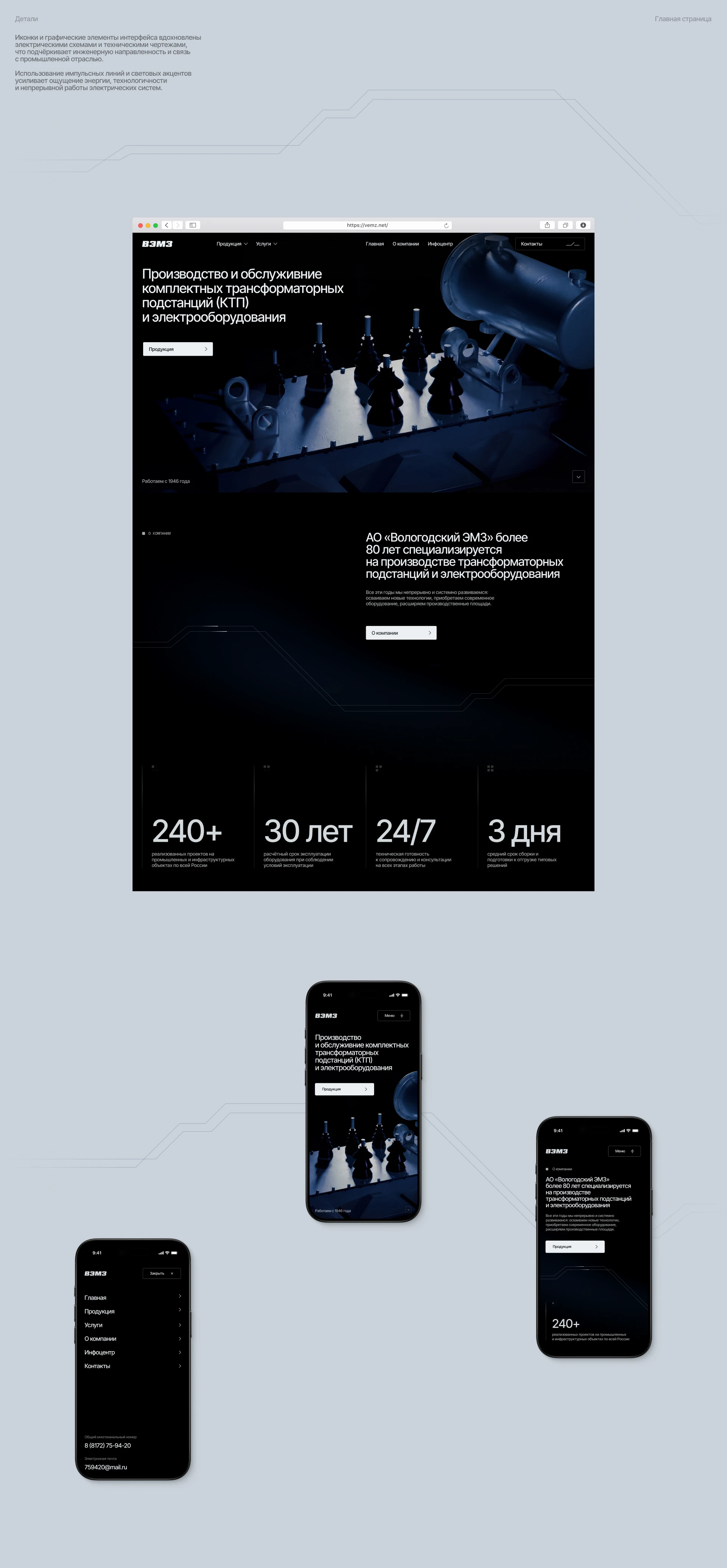 ВЭМЗ — Изображение №4 — Интерфейсы, Брендинг на Dprofile