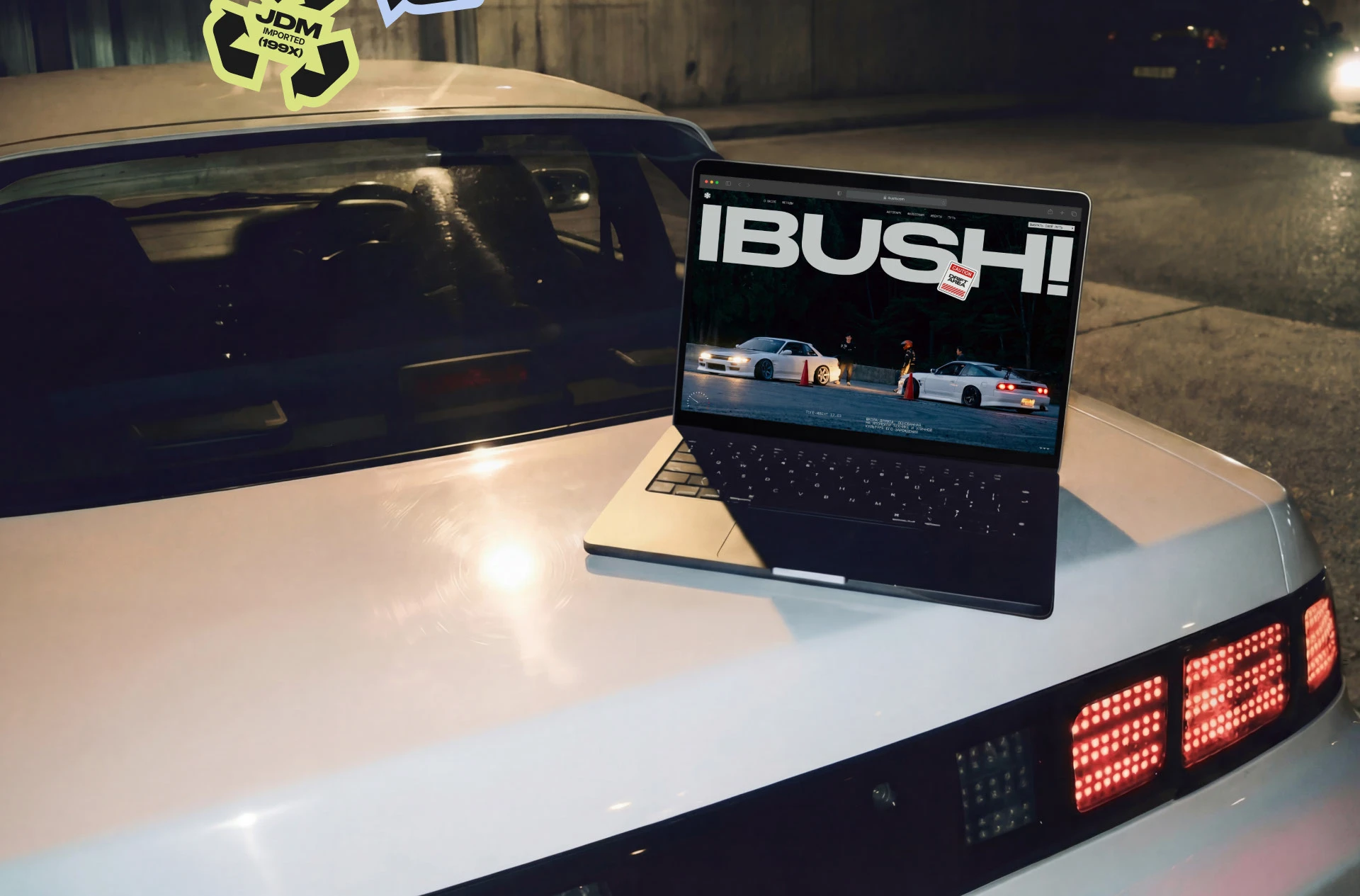 Ibushi drift school — Изображение №3 — Интерфейсы, Брендинг на Dprofile